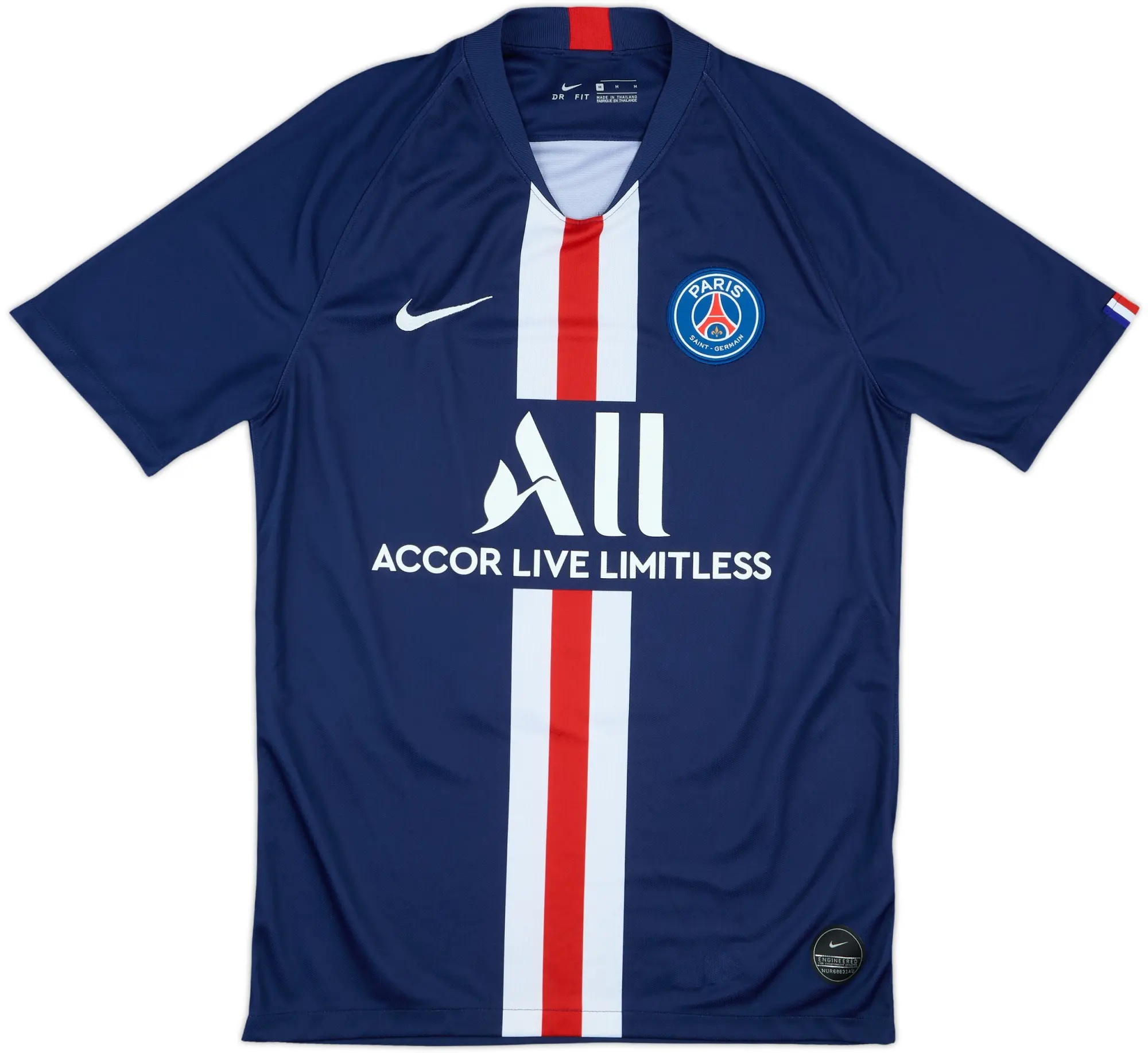 Nike 2019-20 Paris Saint-Germain Home Shirt Mbappe #7 - 6/10 - (M)