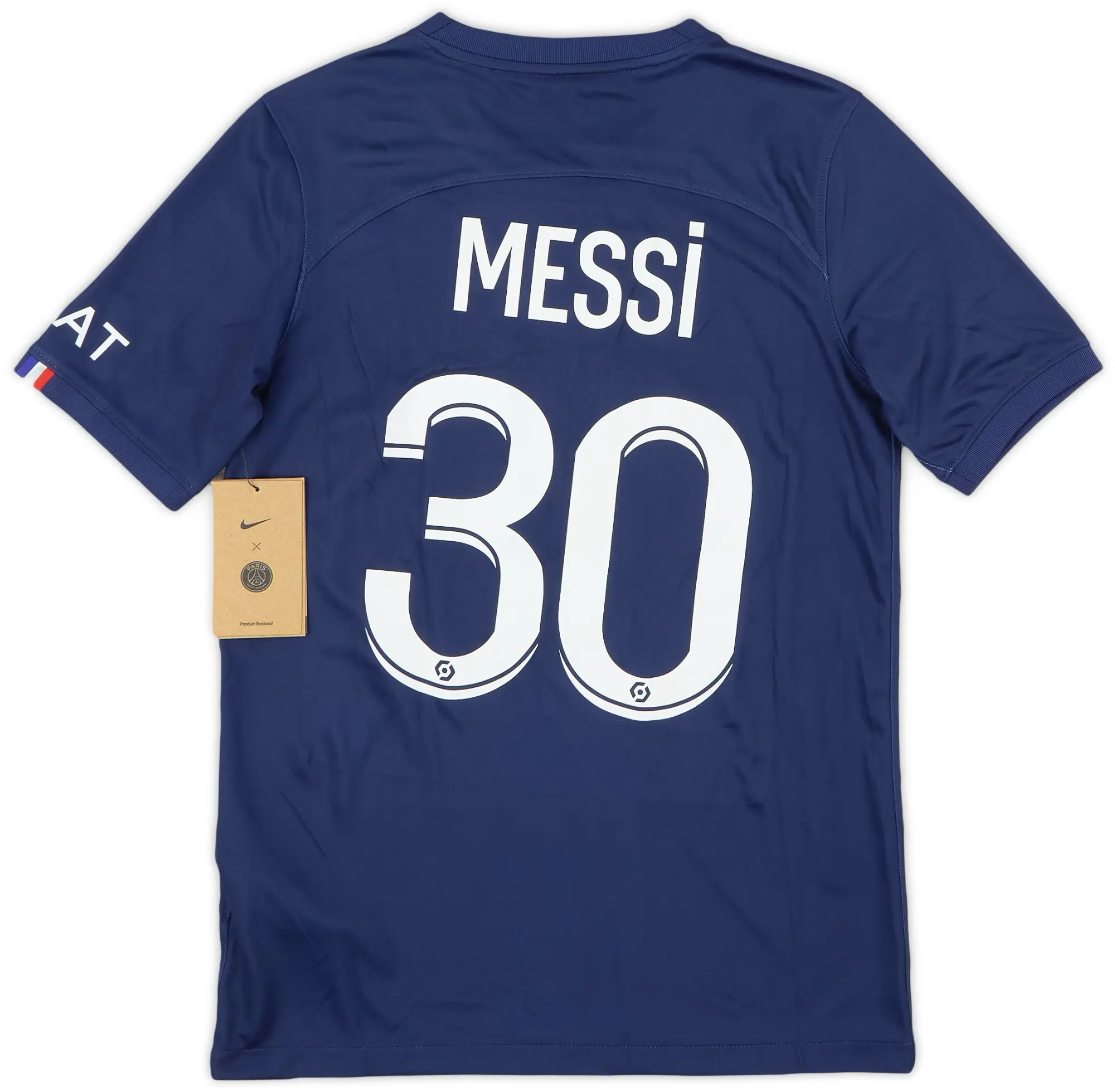 Nike 2022 23 Paris Saint Germain Home Shirt Messi 30 L.Boys PSGH22 784 FOOTY.COM