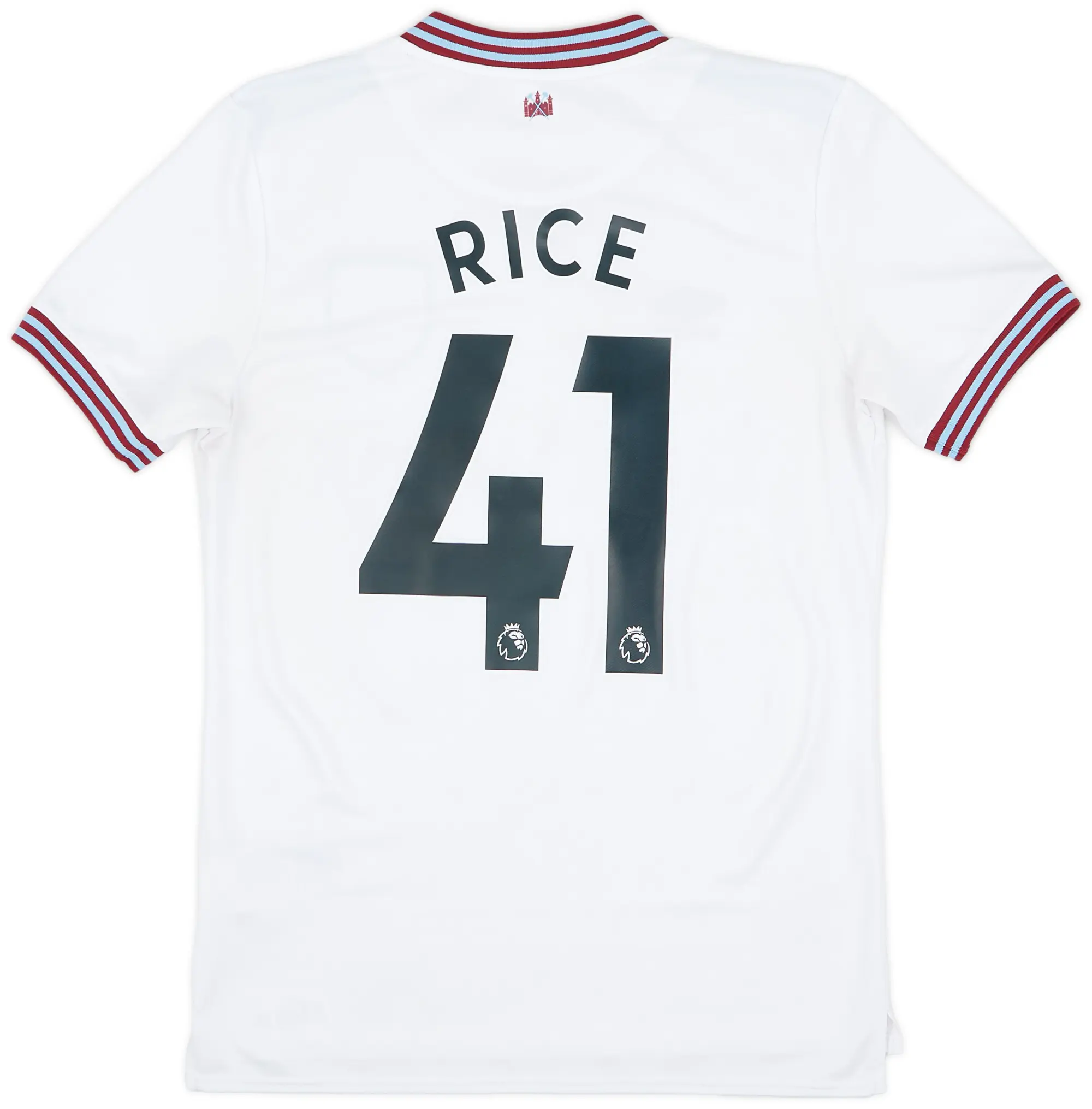 Umbro 2019-20 West Ham Away Shirt Rice #41 - 8/10 - (S)