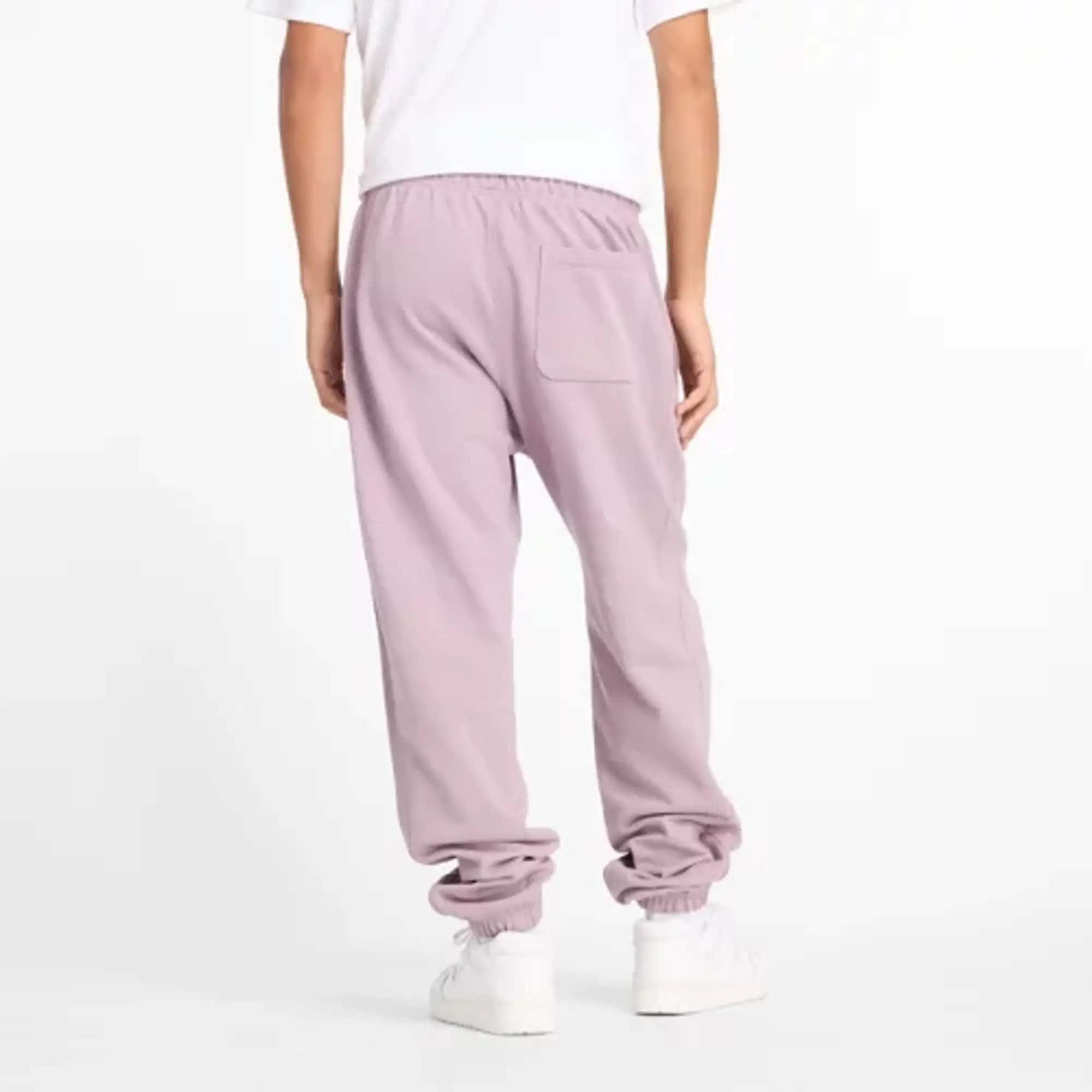 New Balance Men's Athletics French Terry Jogger in Purple Cotton
