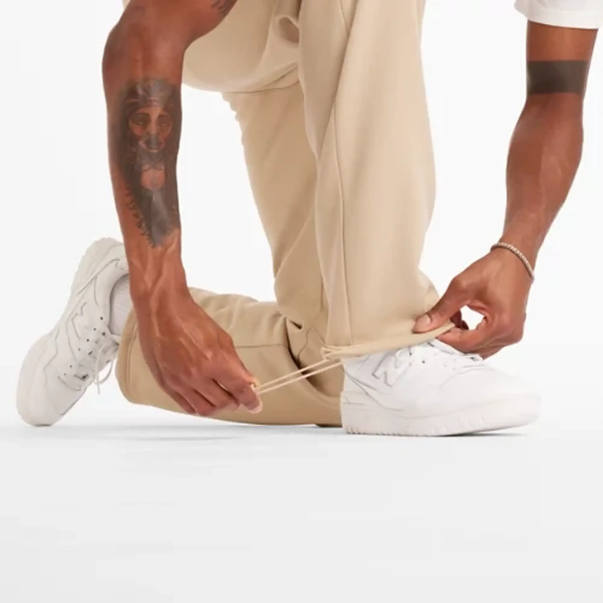 New Balance Men's All Day Uniform Pant in Grey Poly Knit