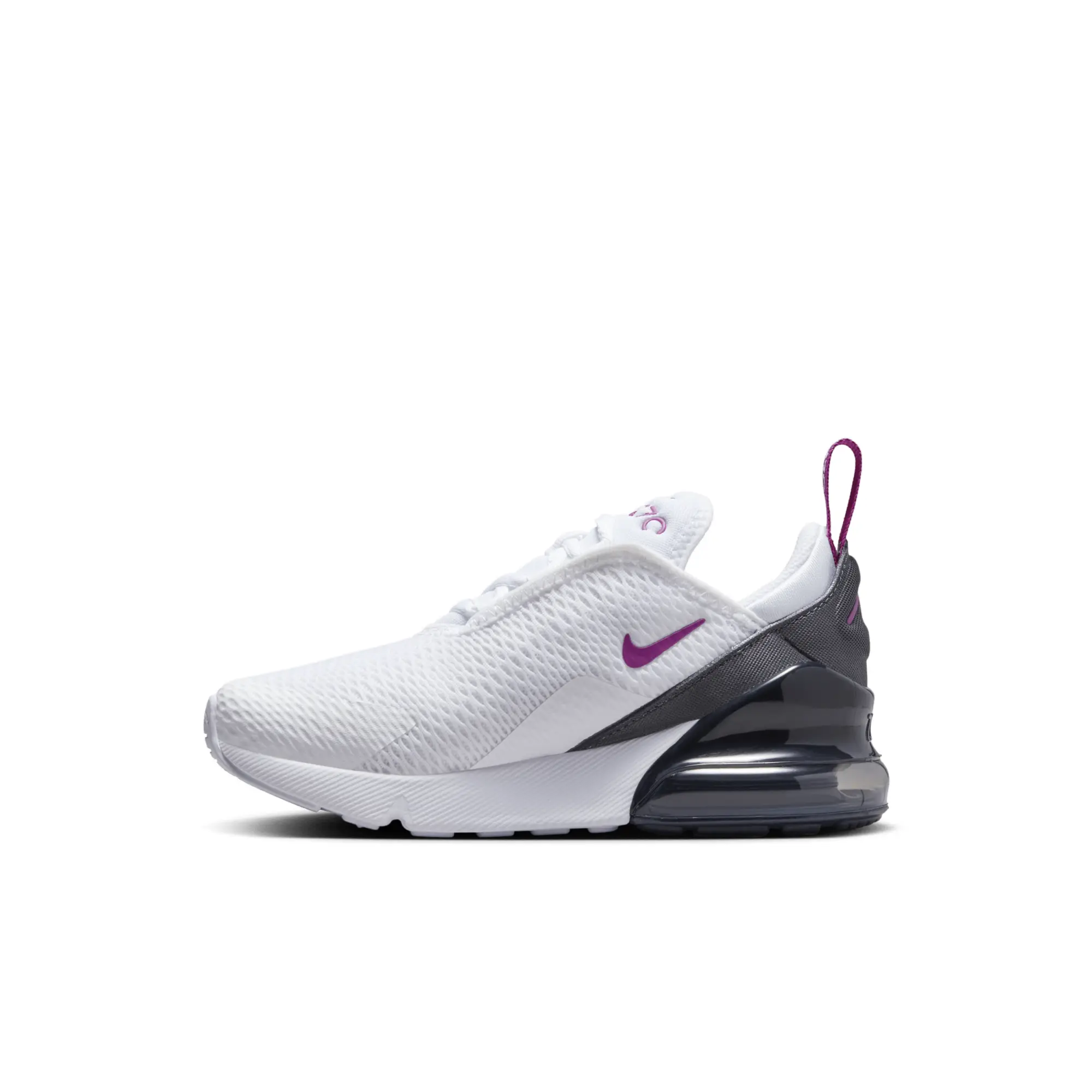 Nike white multi air max 270 Girls Junior trainers