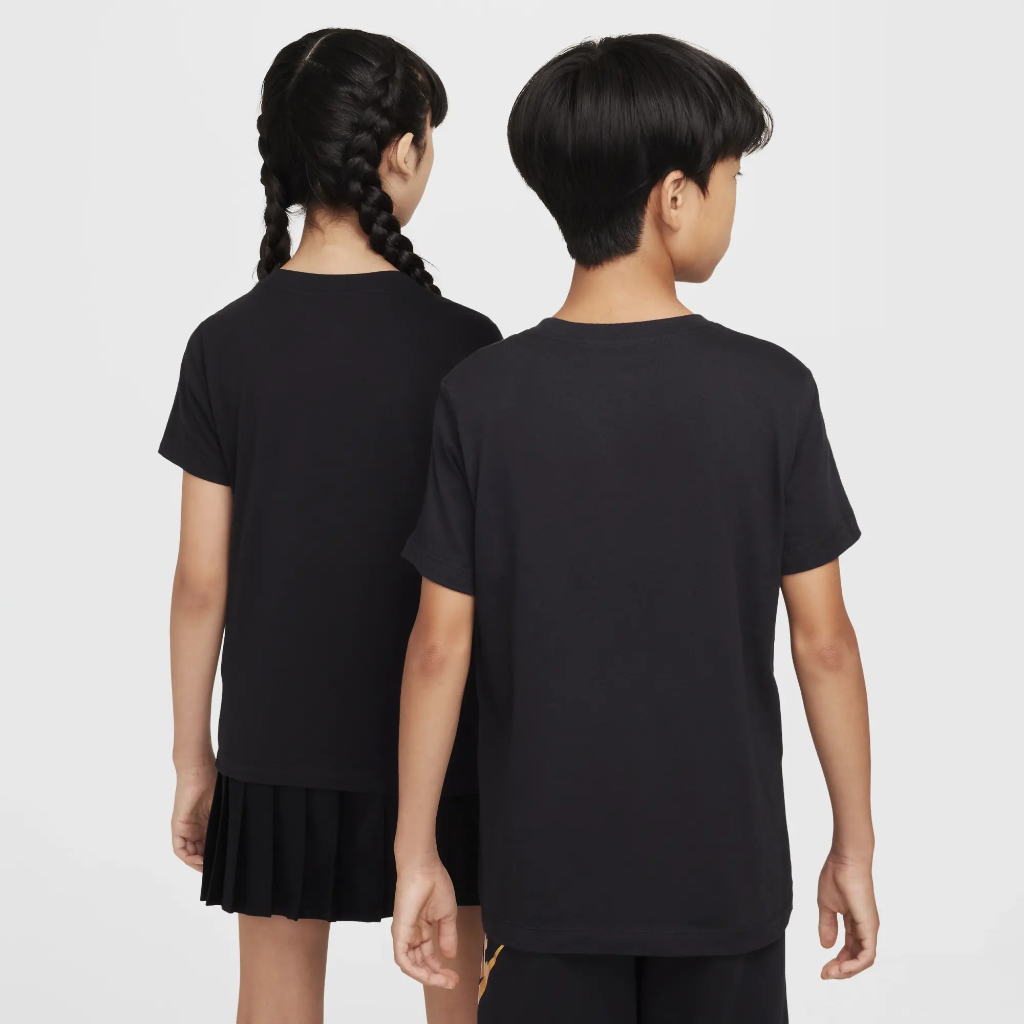Nike Sportswear Older Kids' T-Shirt - Black - Cotton