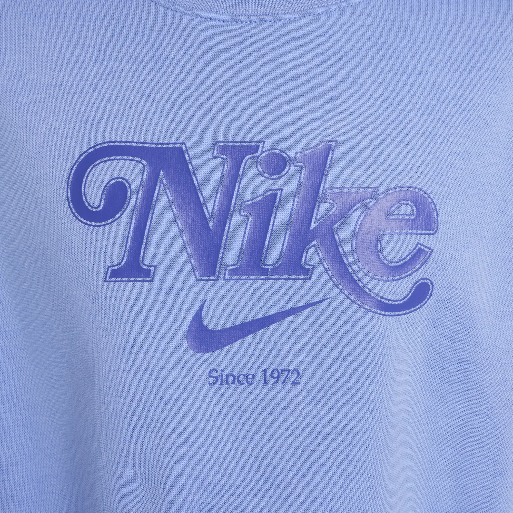 Nike Sportswear Older Kids Trend Fleece Crop Crew Top