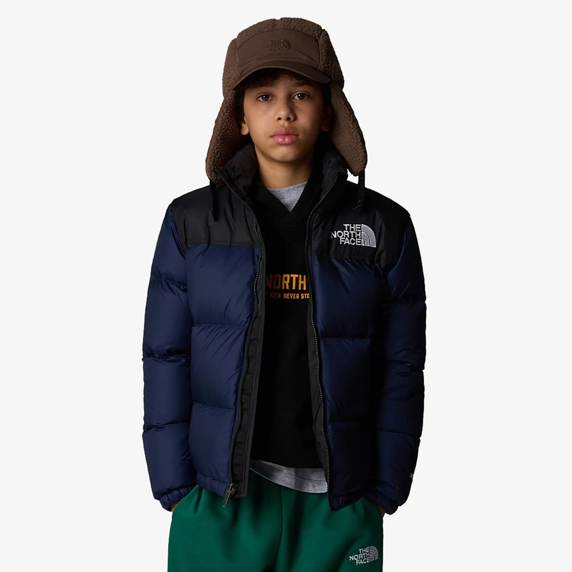 The North Face Older Kids 1996 Retro Nuptse Jacket 6 18Y NF0A8A4C92A FOOTY.COM