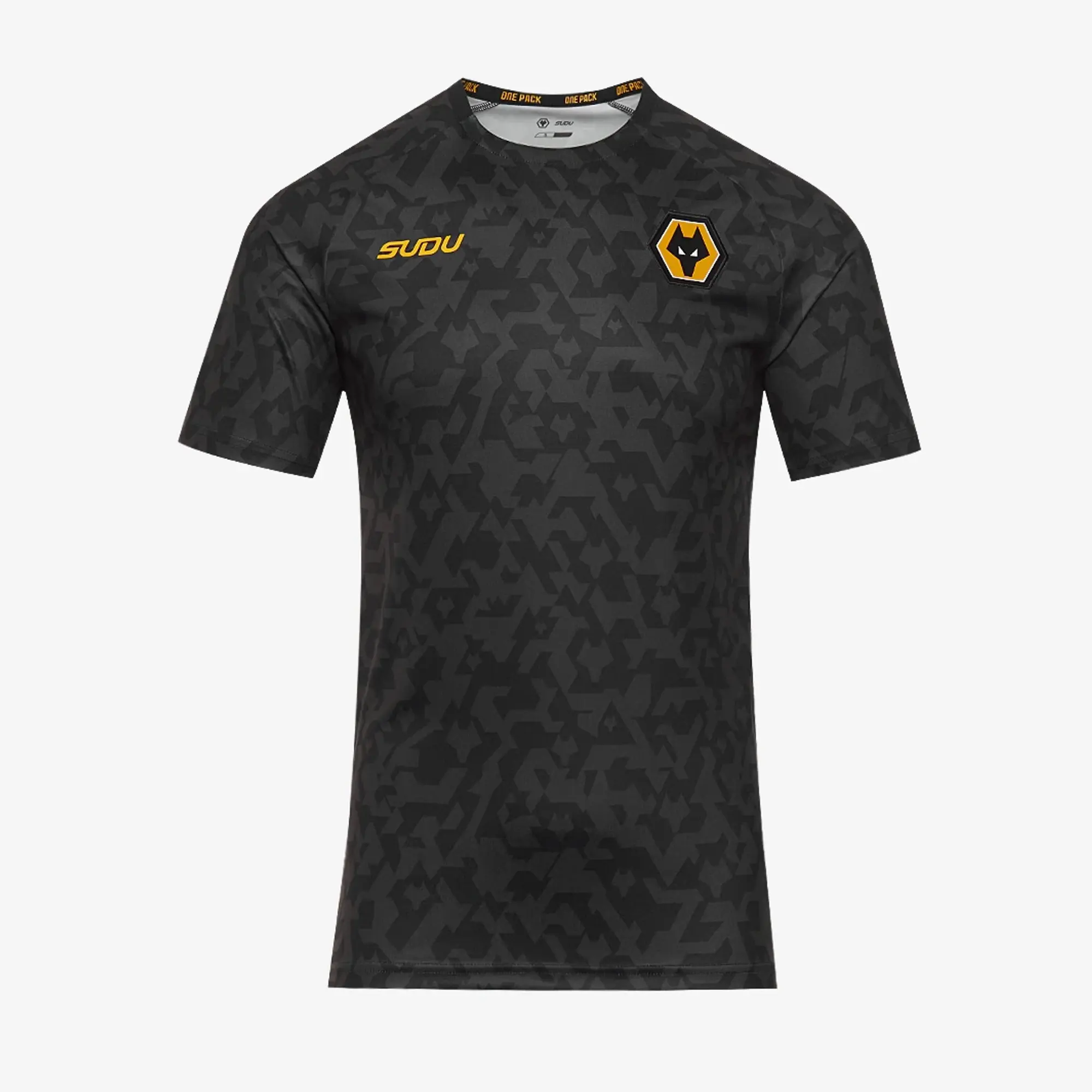 SUDU Wolverhampton Wanderers Pre Match Shirt - Black - Mens