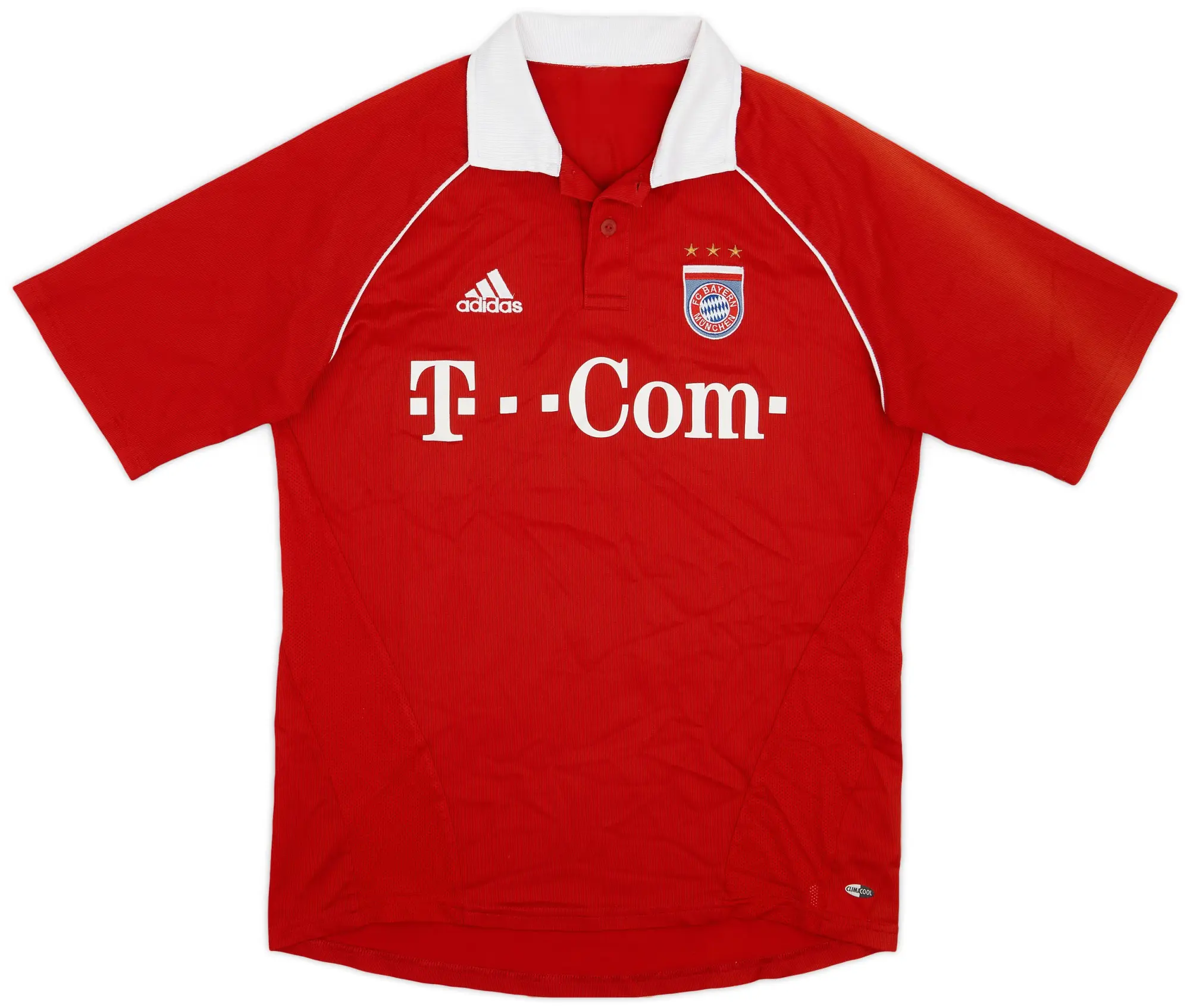 adidas 2005-06 Bayern Munich Home Shirt - 6/10 - (L)