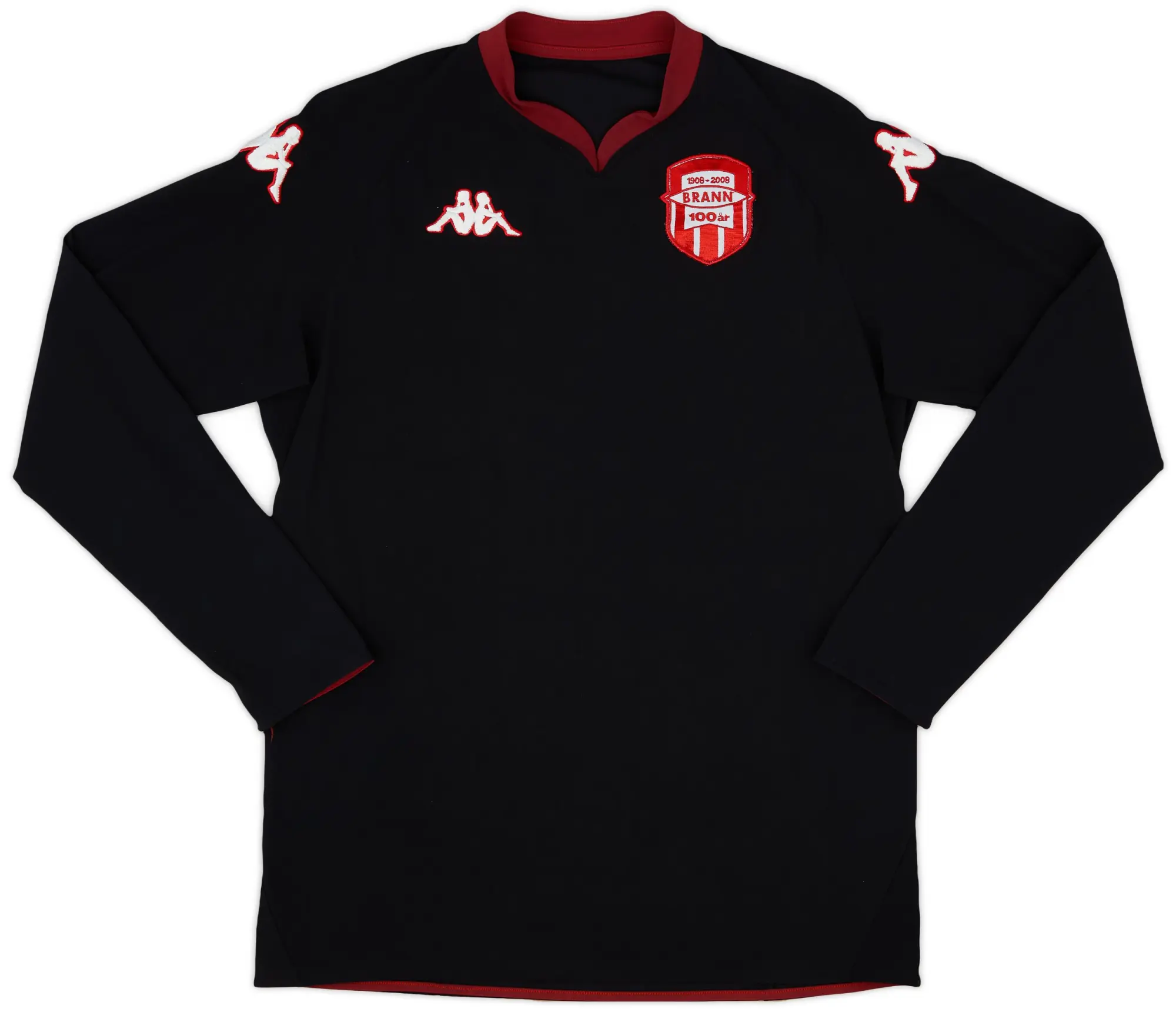 Kappa 2008-09 Brann Away L/S Shirt - 9/10 - (L)