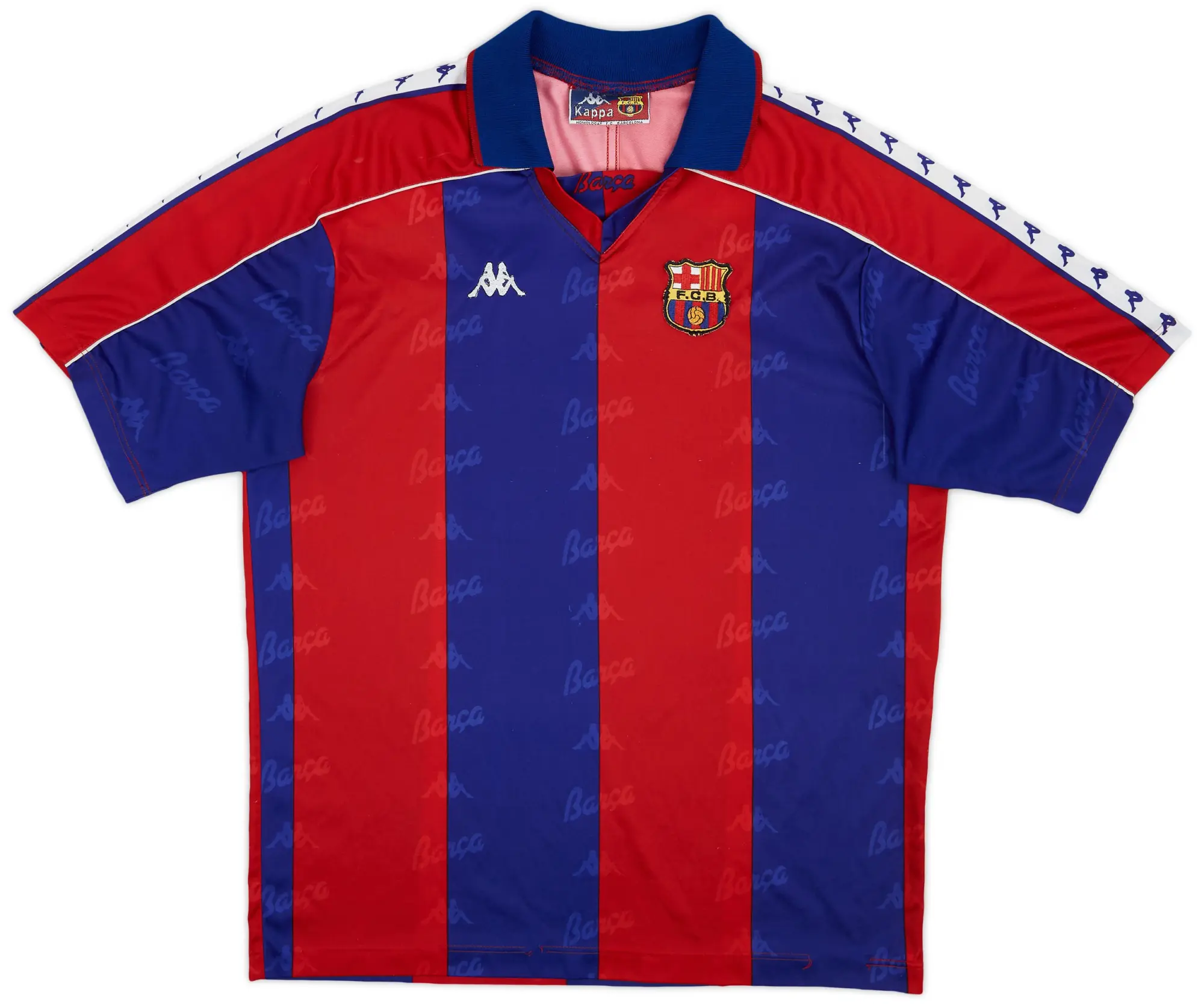 Kappa 1992-95 Barcelona Home Shirt - 8/10 - (XL)