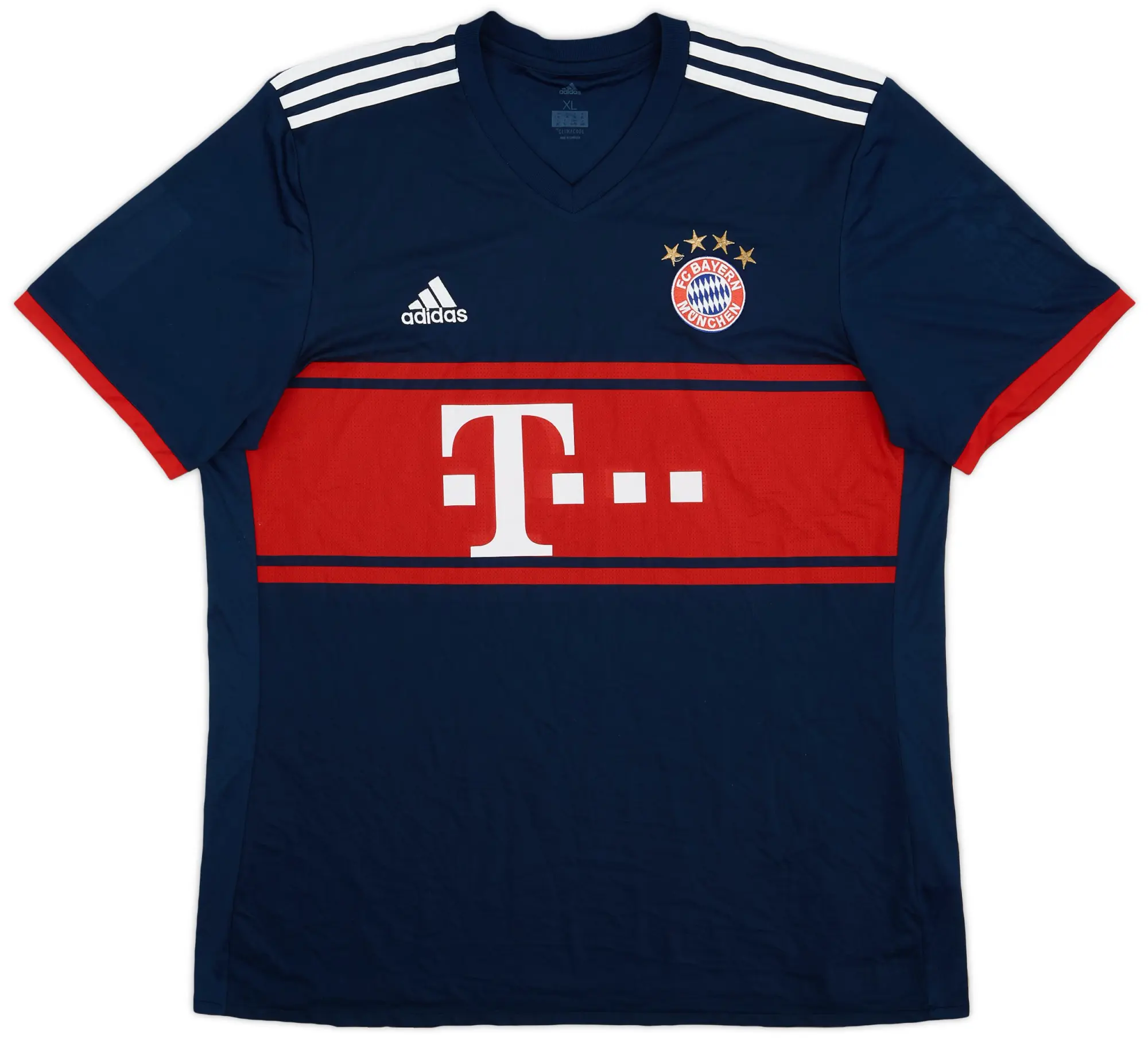 adidas 2017-18 Bayern Munich Away Shirt - 5/10 - (XL)