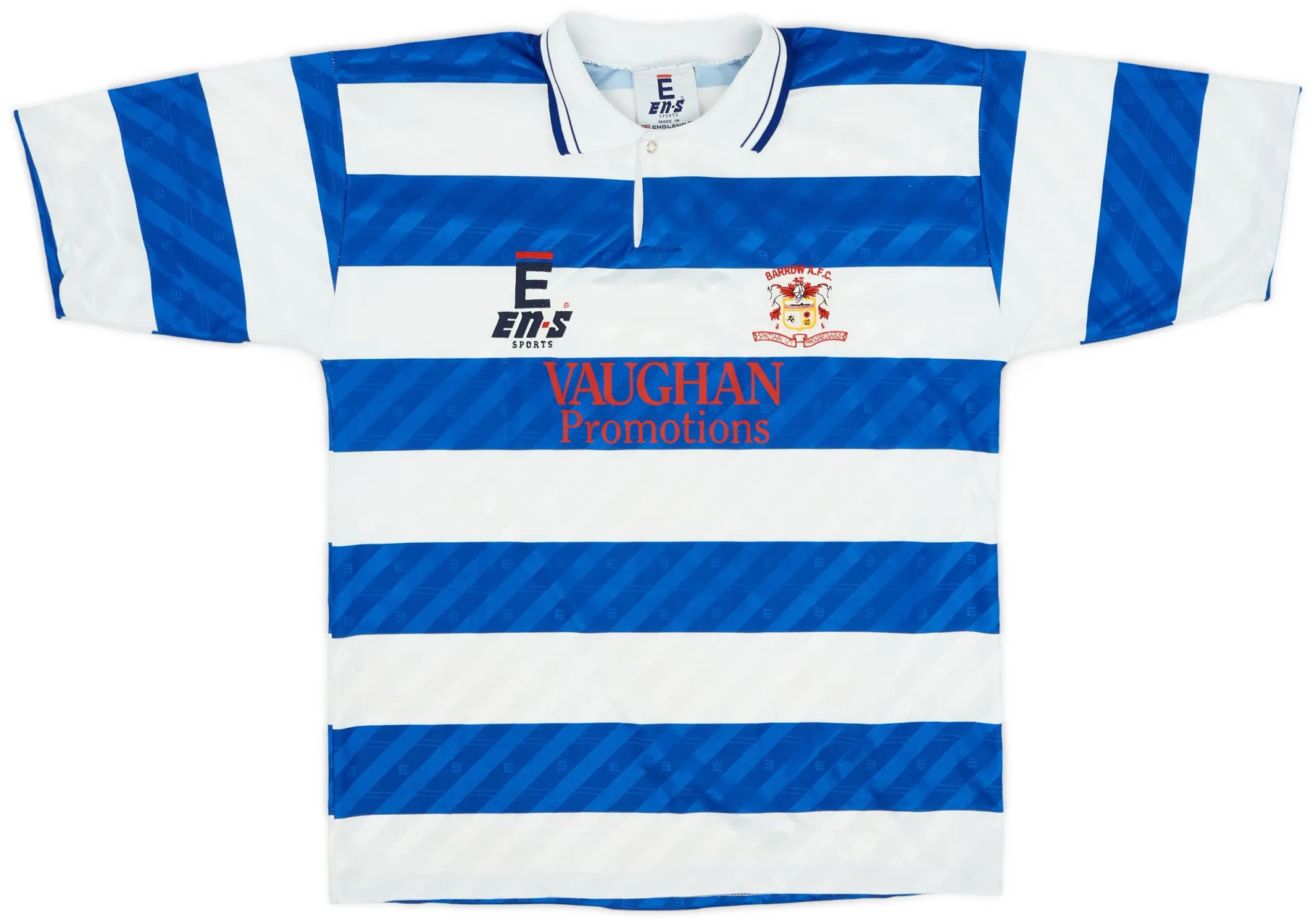 1996-97 Barrow Home Shirt 7/10 (M) ​BRWH96421745​used