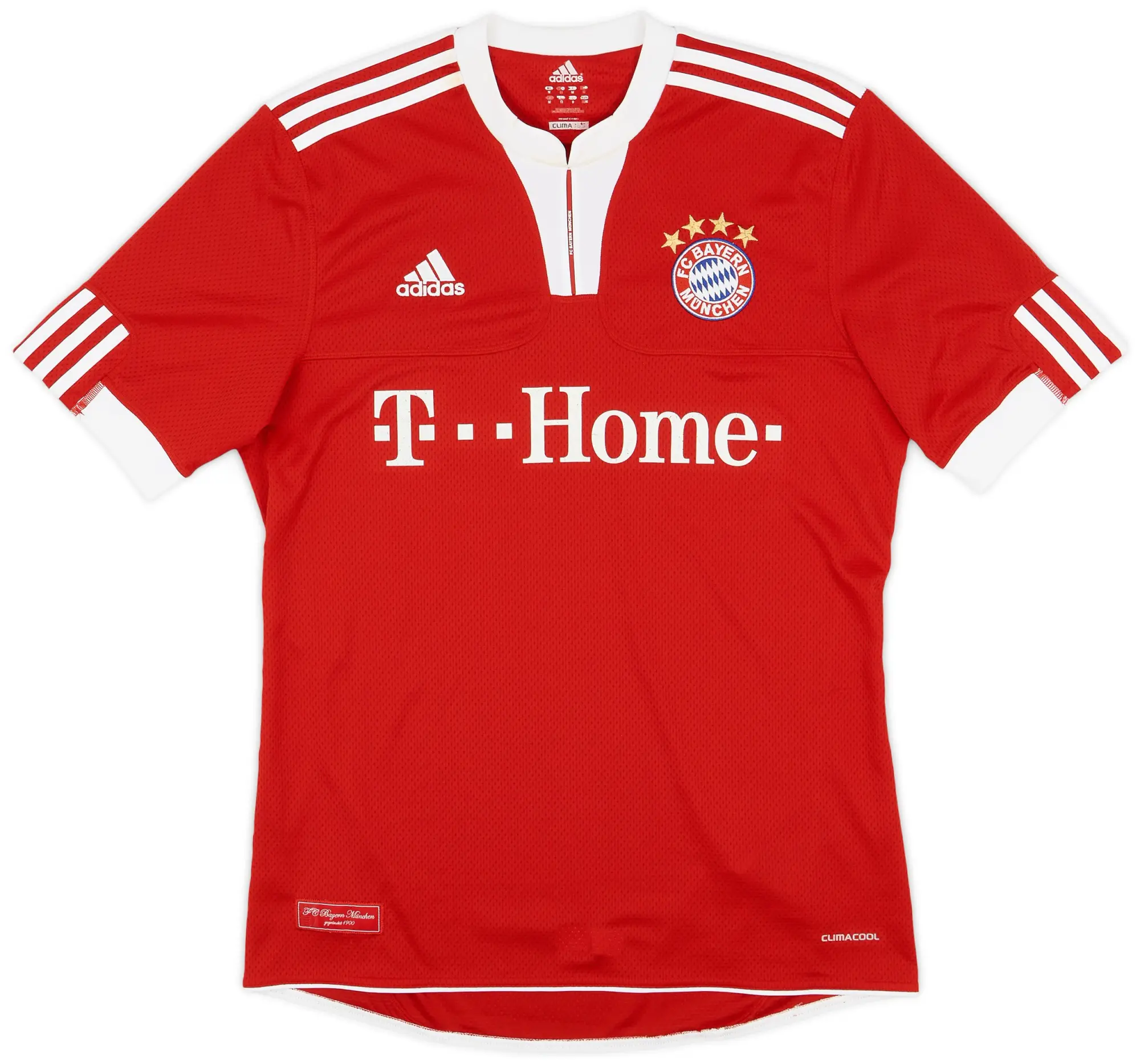 adidas 2009-10 Bayern Munich Home Shirt - 5/10 - (M)