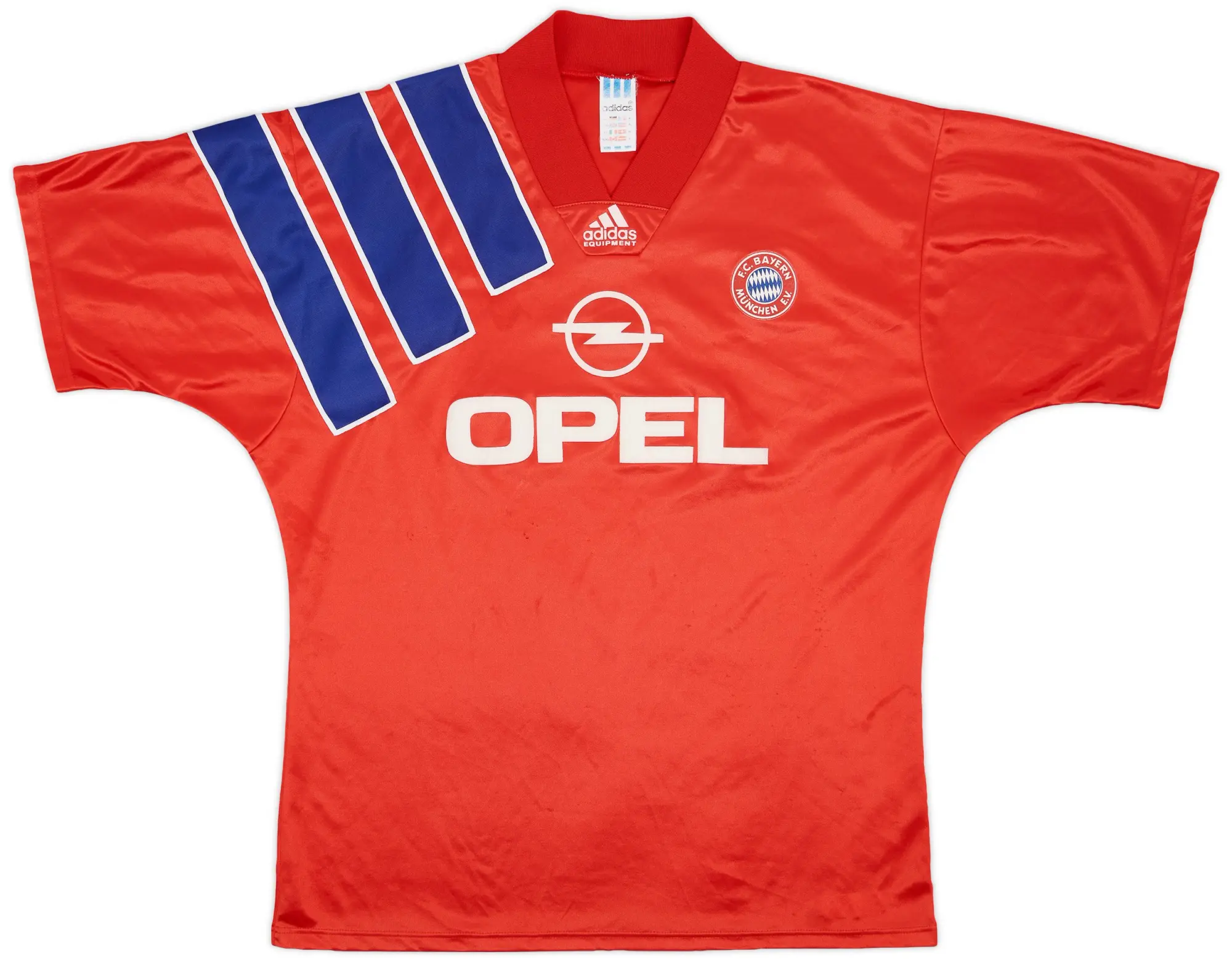adidas 1991-93 Bayern Munich Home Shirt - 7/10 - (XL)