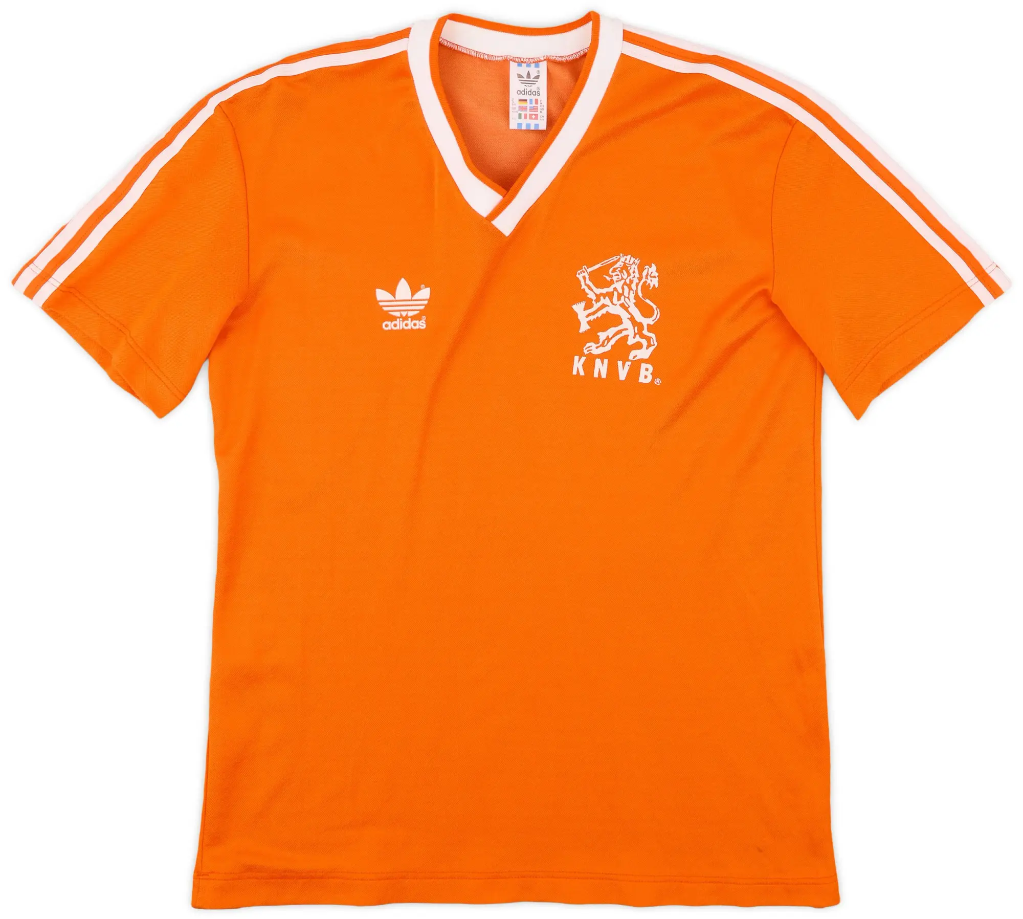 adidas 1988-90 Netherlands Centenary Home Shirt - 8/10 - (M/L)