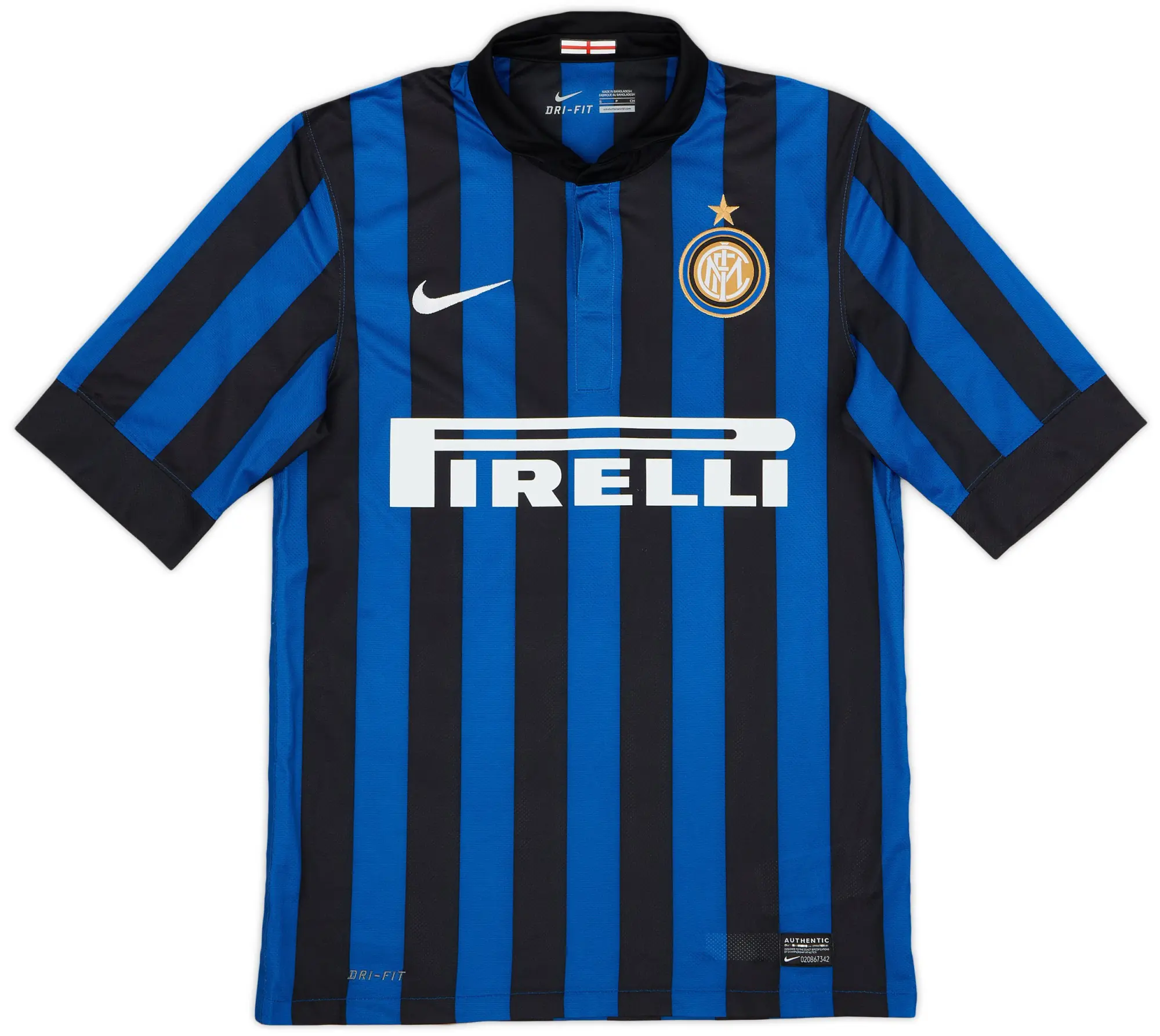 Nike 2011-12 Inter Milan Home Shirt - 9/10 - (S)