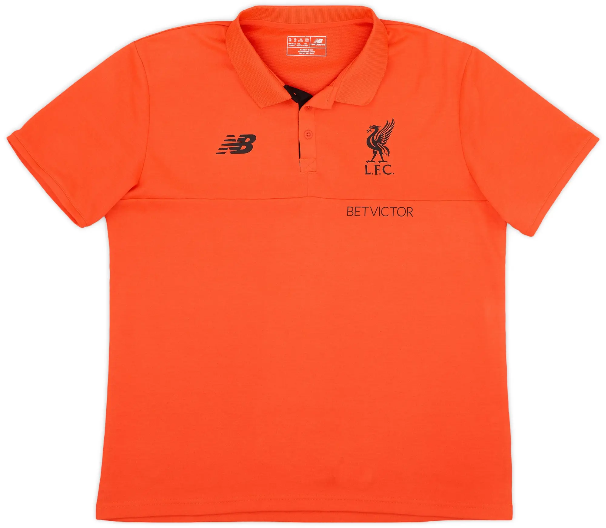 2016-17 Liverpool New Balance Polo Shirt - 8/10 - (XL)