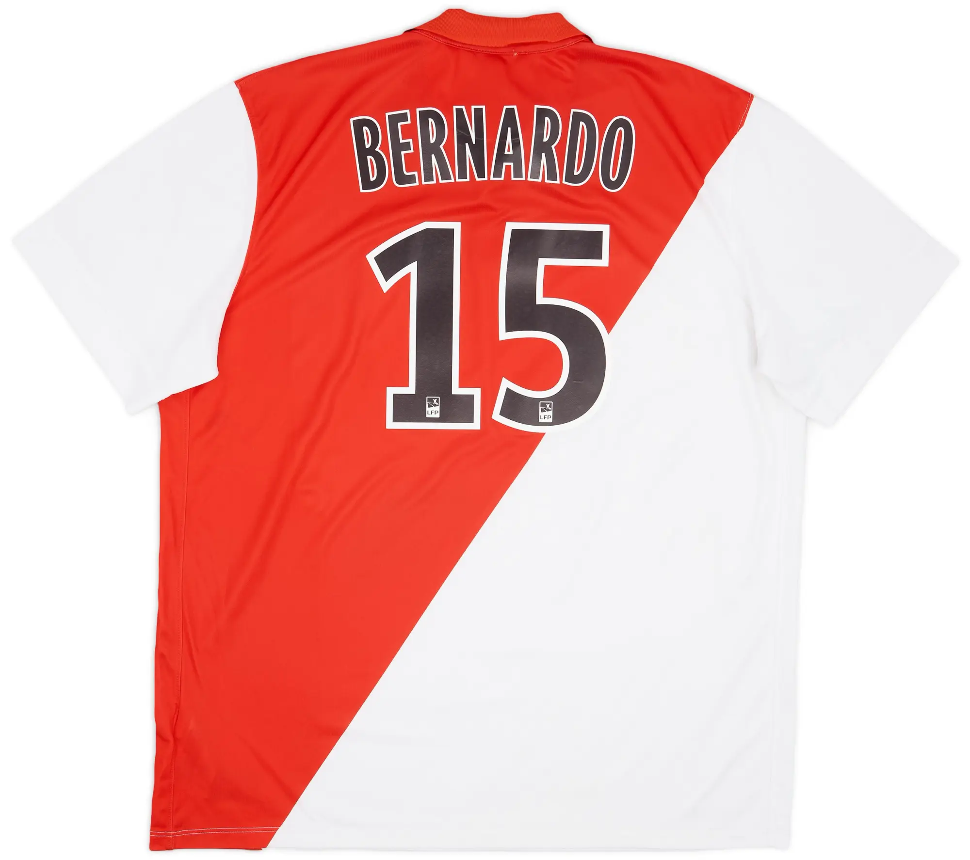 Nike 2014-15 Monaco Home Shirt Bernardo Silva #15 - 7/10 - (XXL)