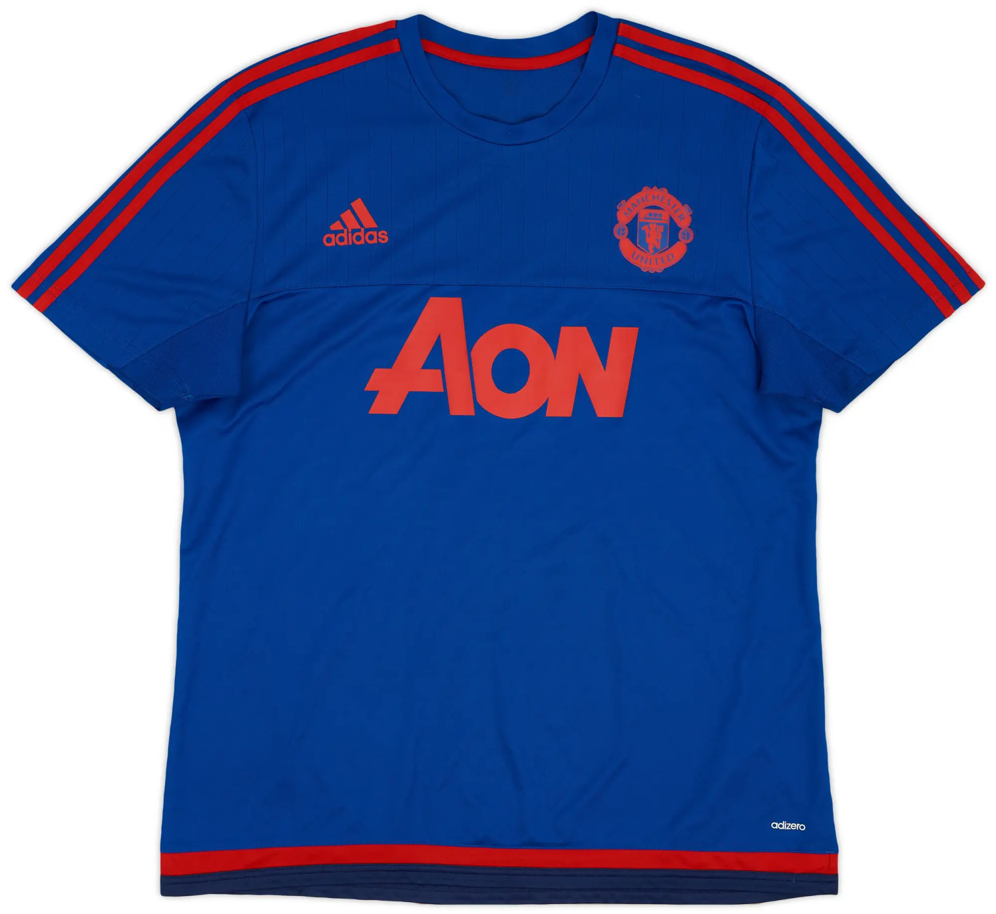 adidas 2015-16 Manchester United adizero Training Shirt - 9/10 - (XL)