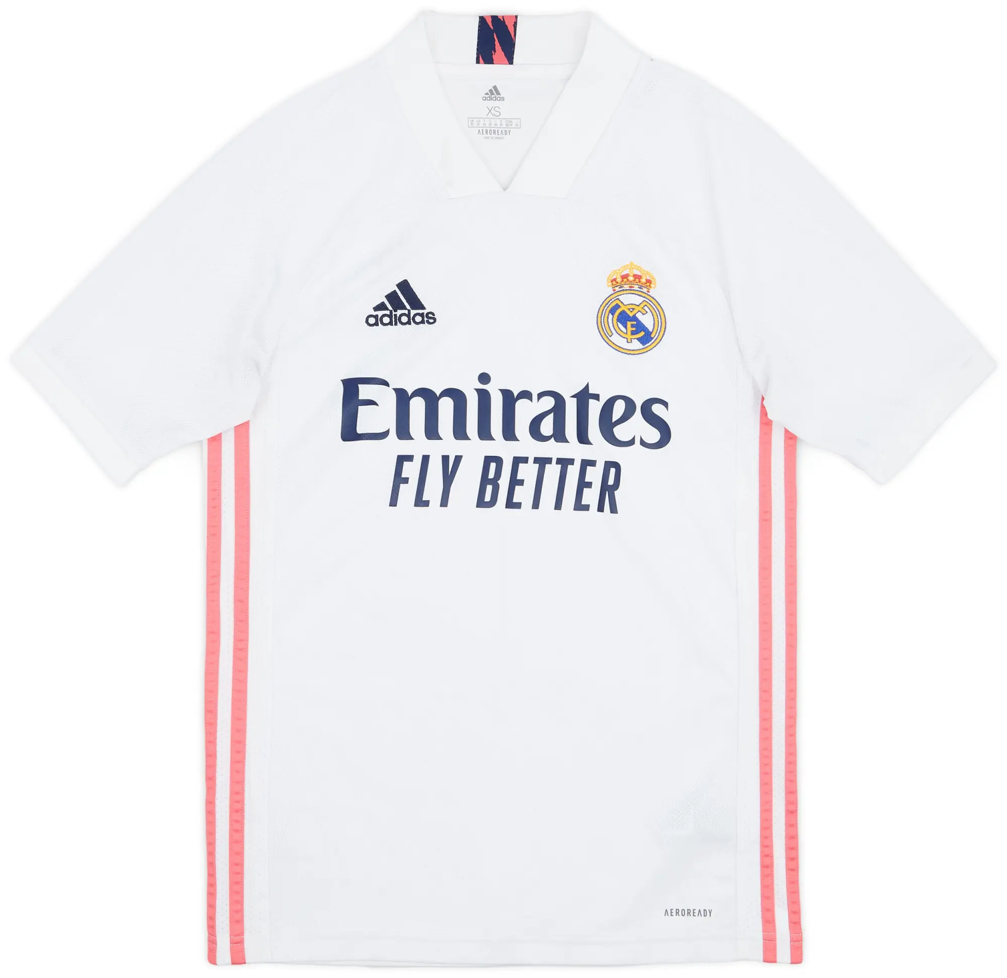 adidas 2020-21 Real Madrid Home Shirt - 5/10 - (XS)