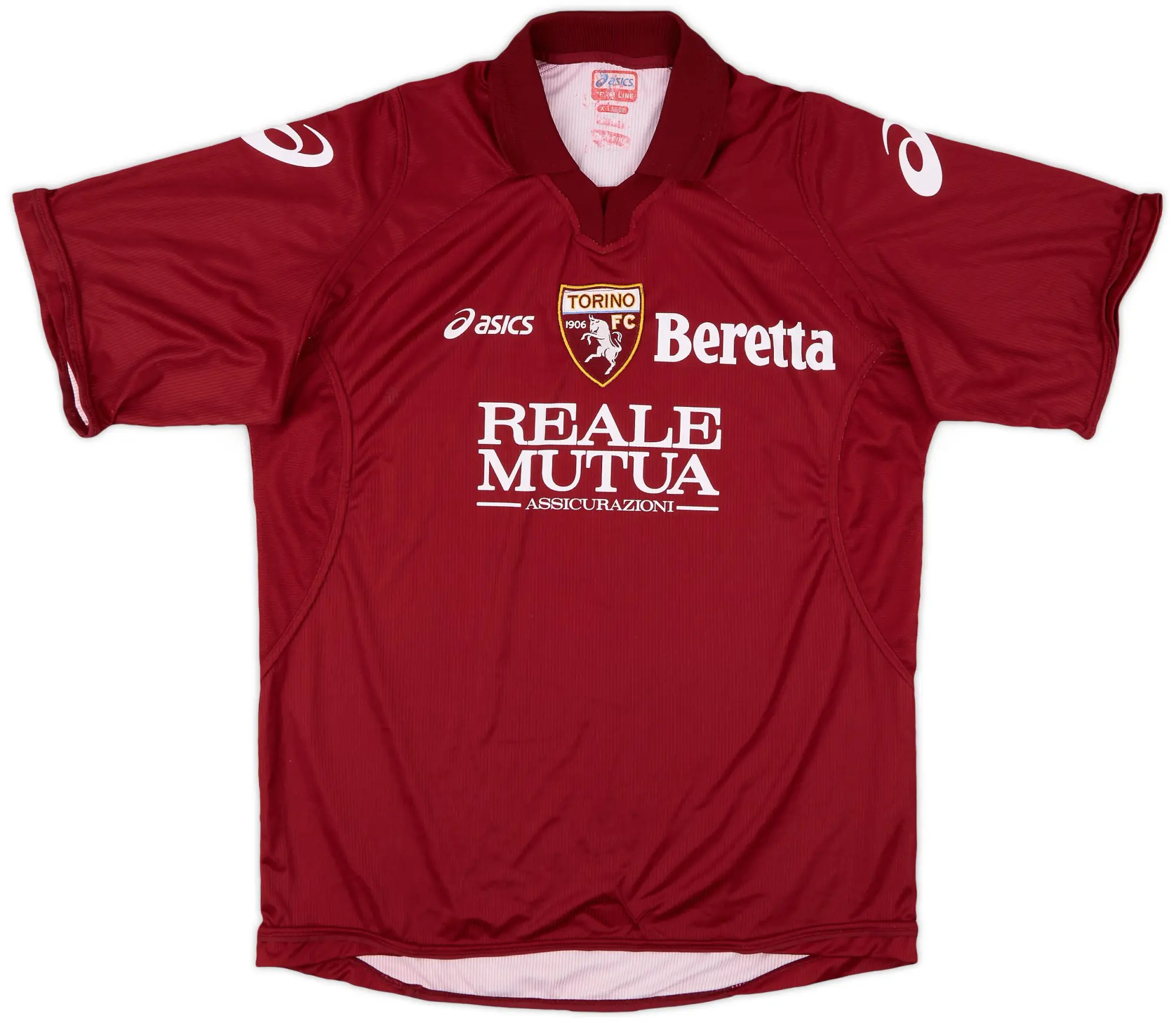 Asics 2007-08 Torino Home Shirt - 8/10 - (XL)