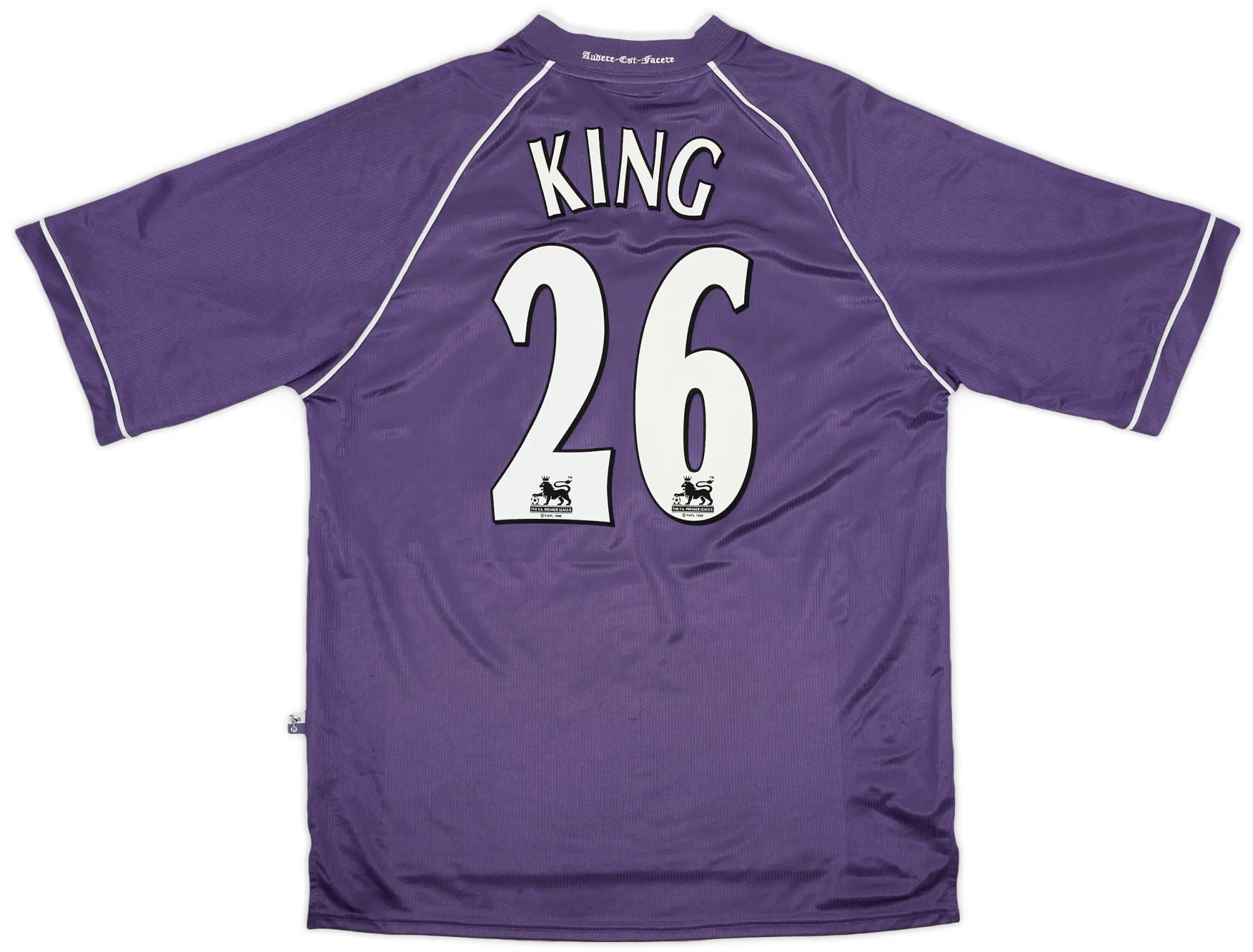 1998-99 Tottenham Away Shirt King #26 - 6/10 - (L)