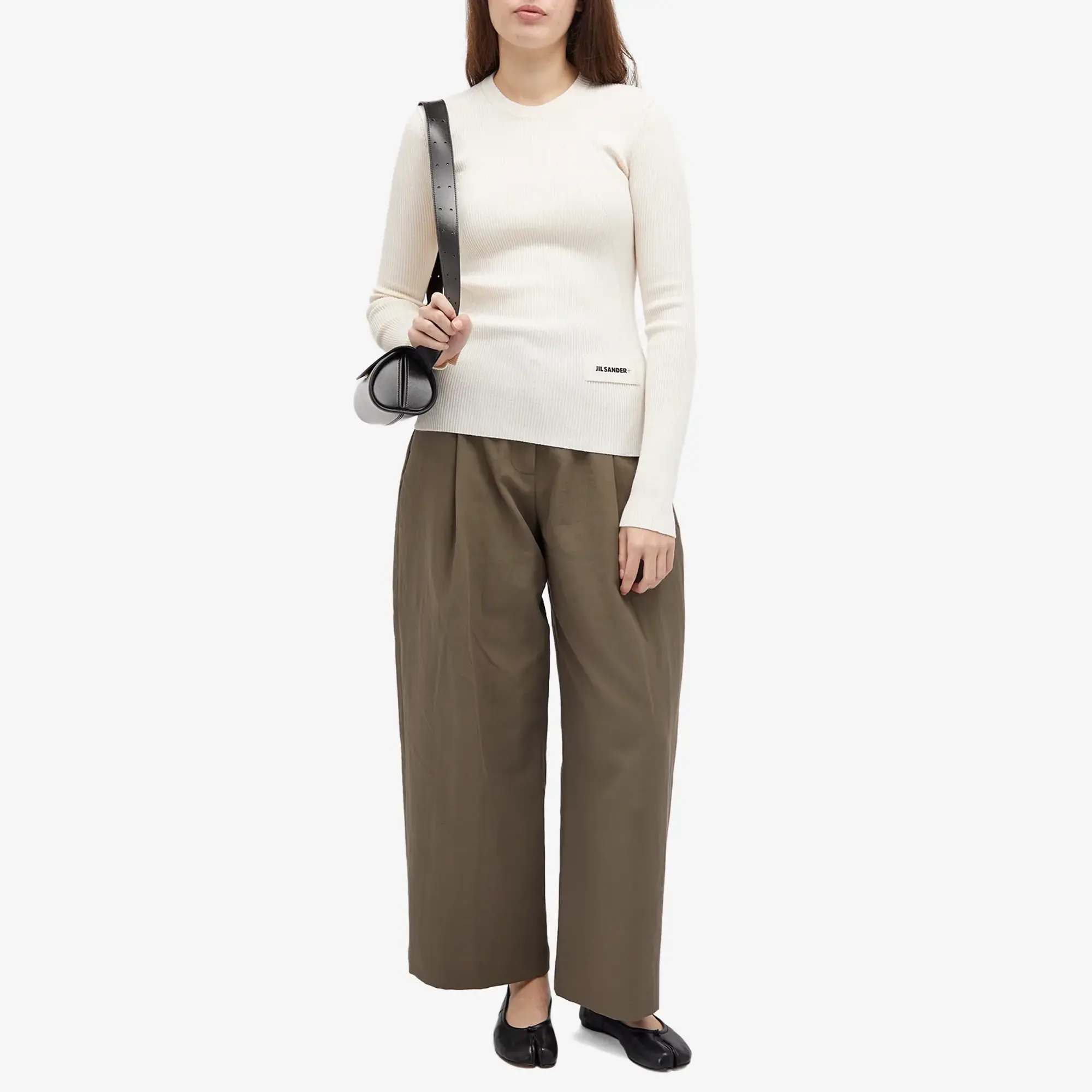 Jil Sander Women's Sweater Coconut