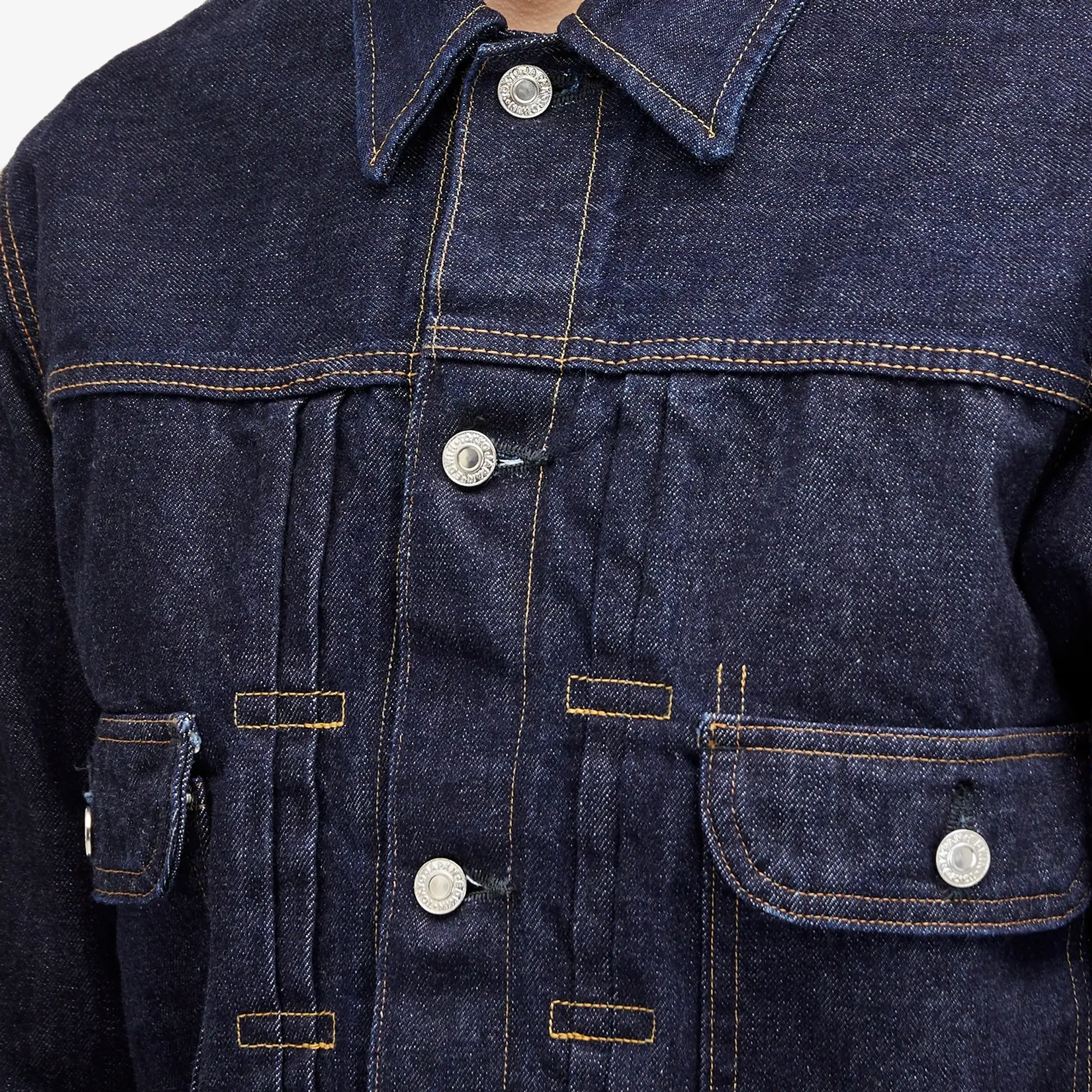 Edwin Men's Selvedge Denim Jacket Blue Rinsed