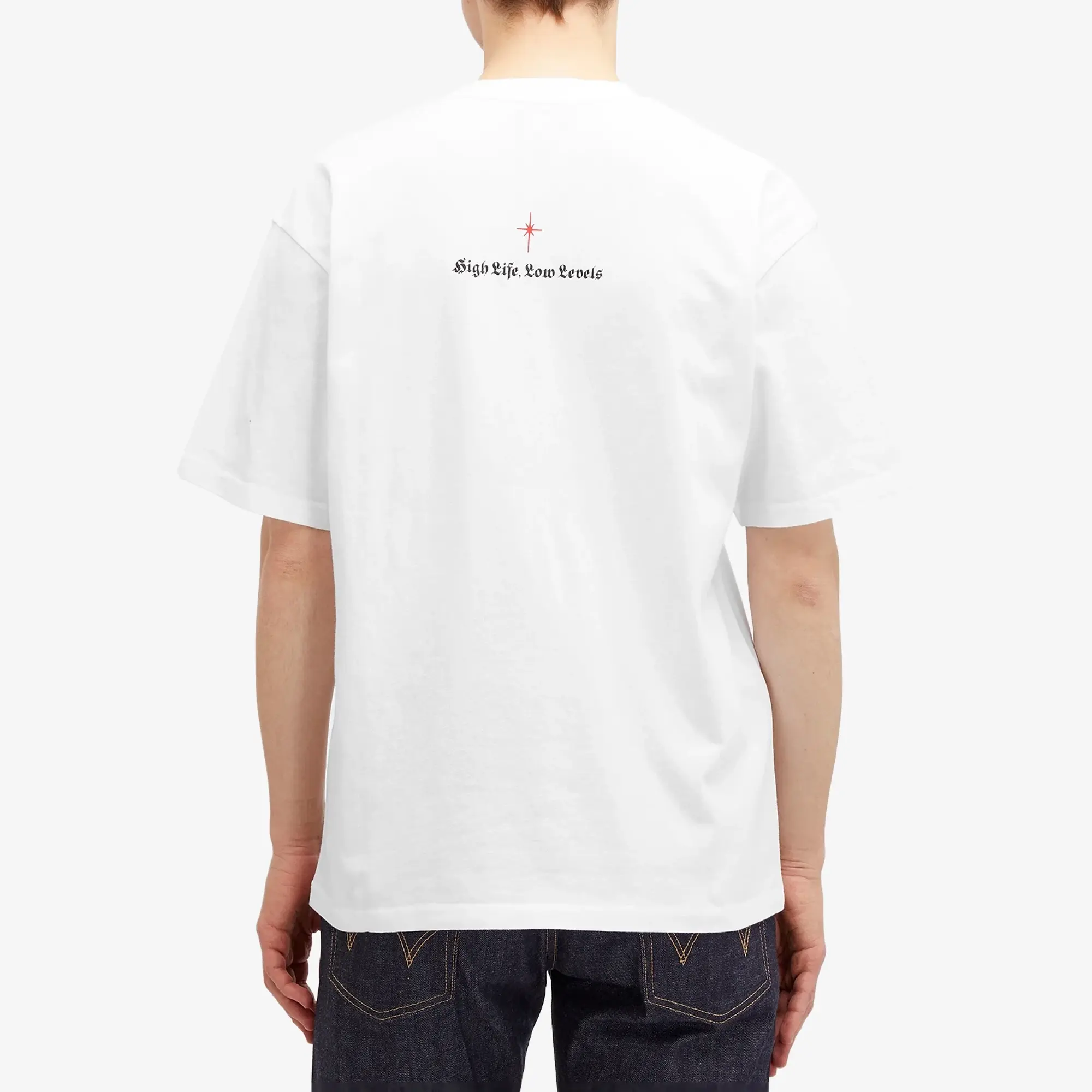 Edwin Men's High Life Low Levels T-Shirt White