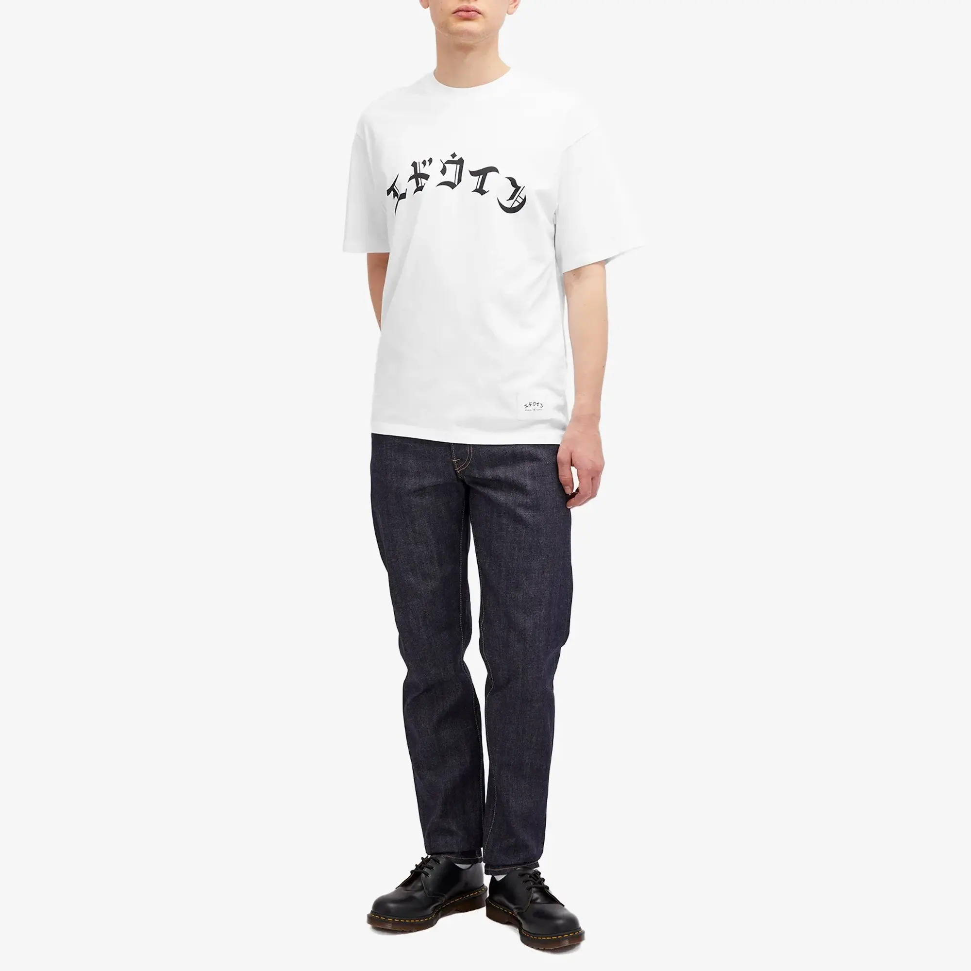 Edwin Men's High Life Low Levels T-Shirt White