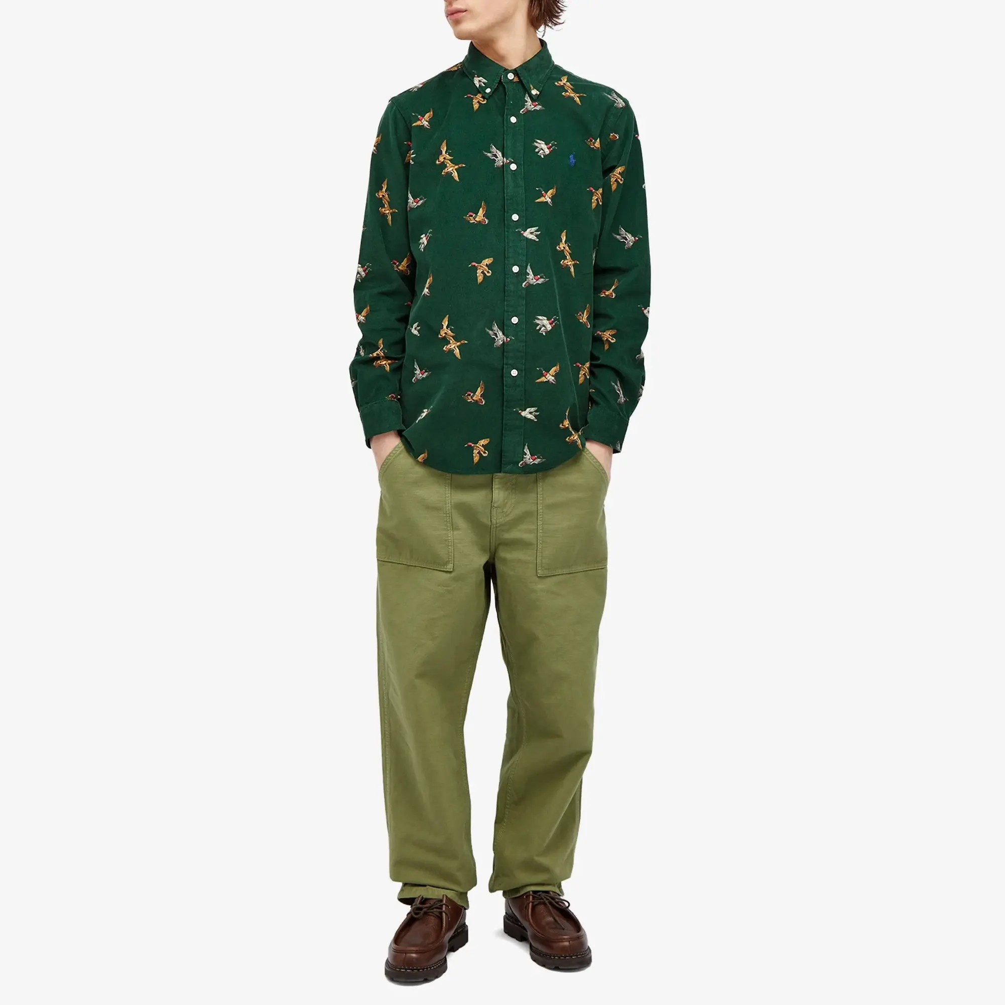 Polo Ralph Lauren Men's Long Sleeve Sport Shirt Multi