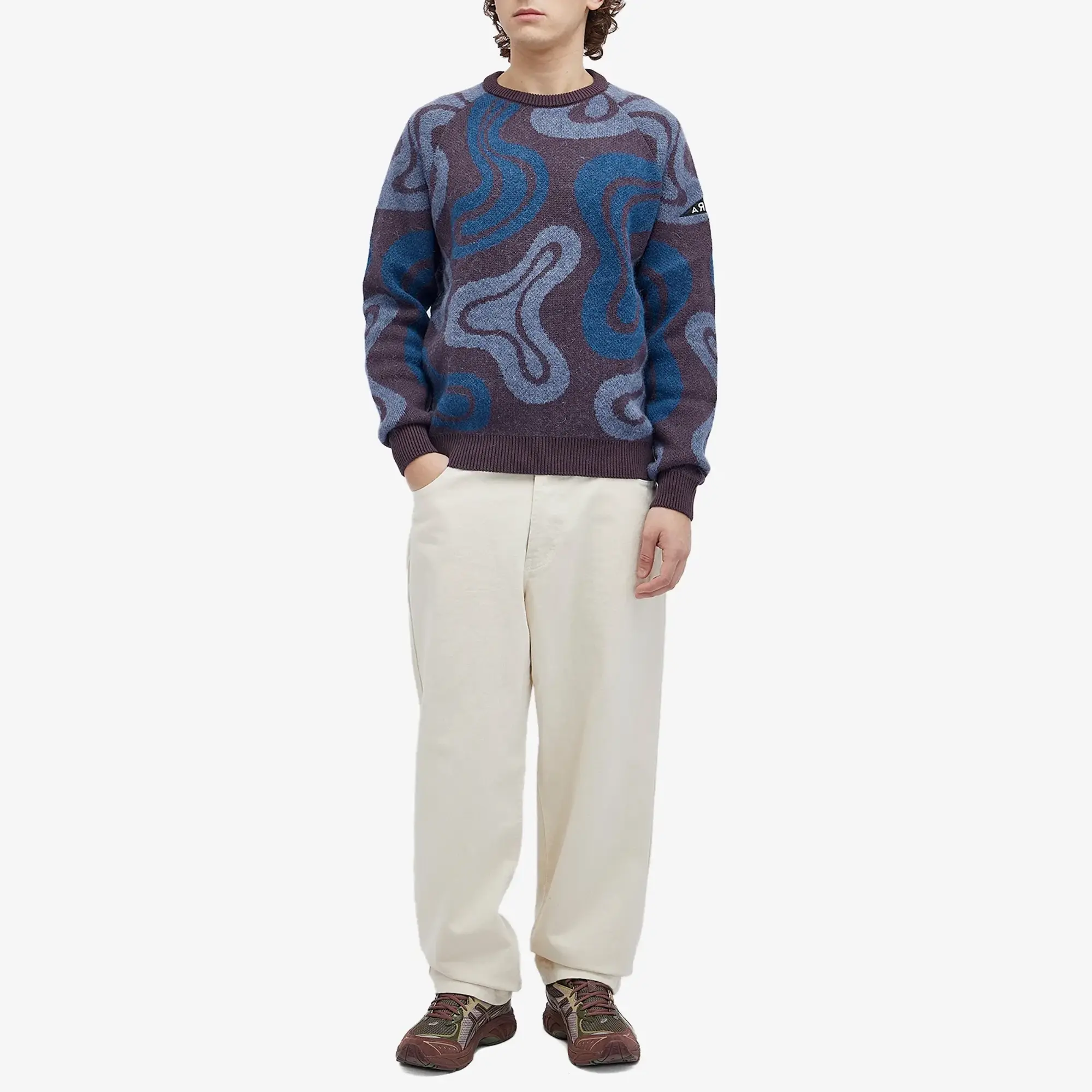 by Parra Stupid Lava Lamp knitted Pullover