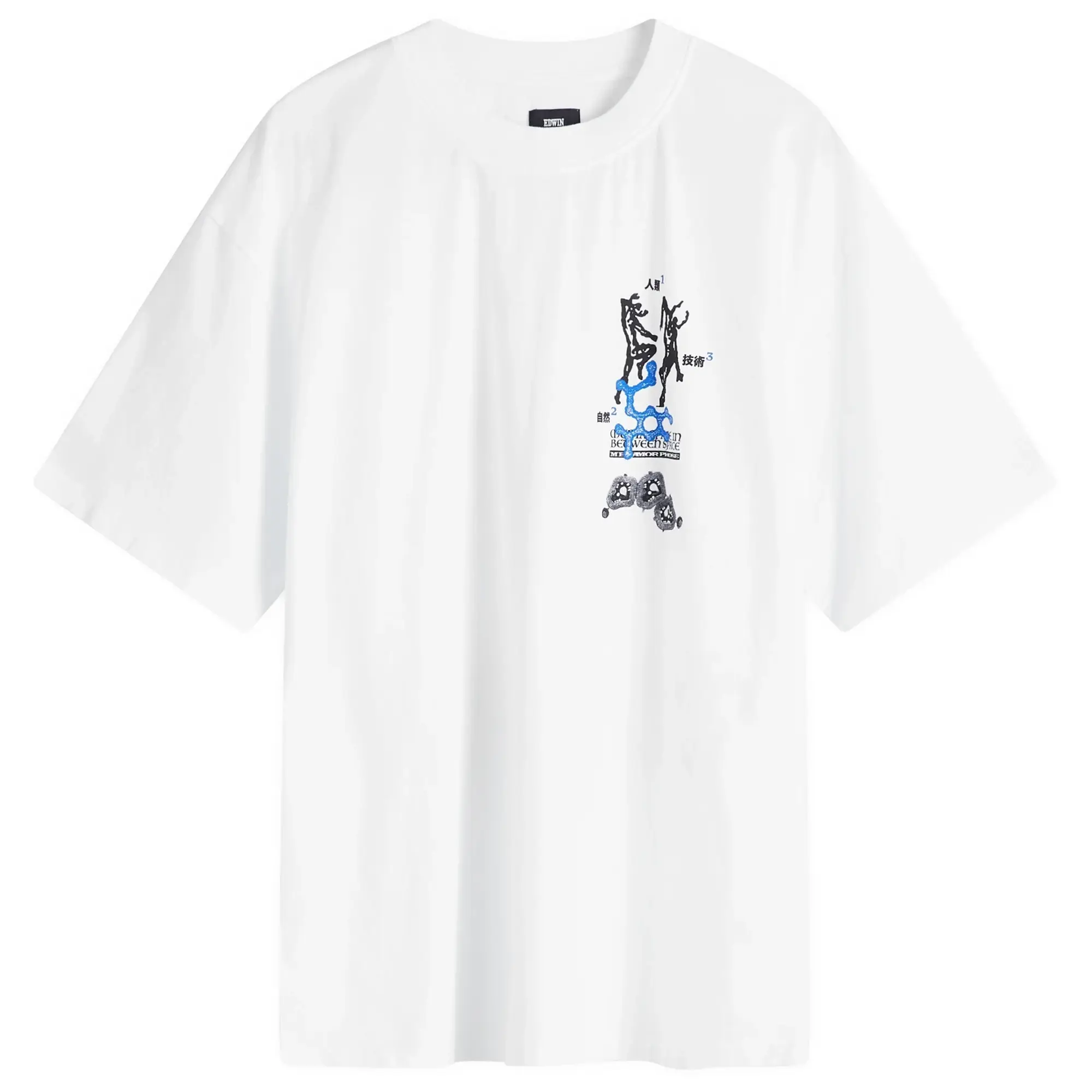Edwin Human Nature Technology T-Shirt - White