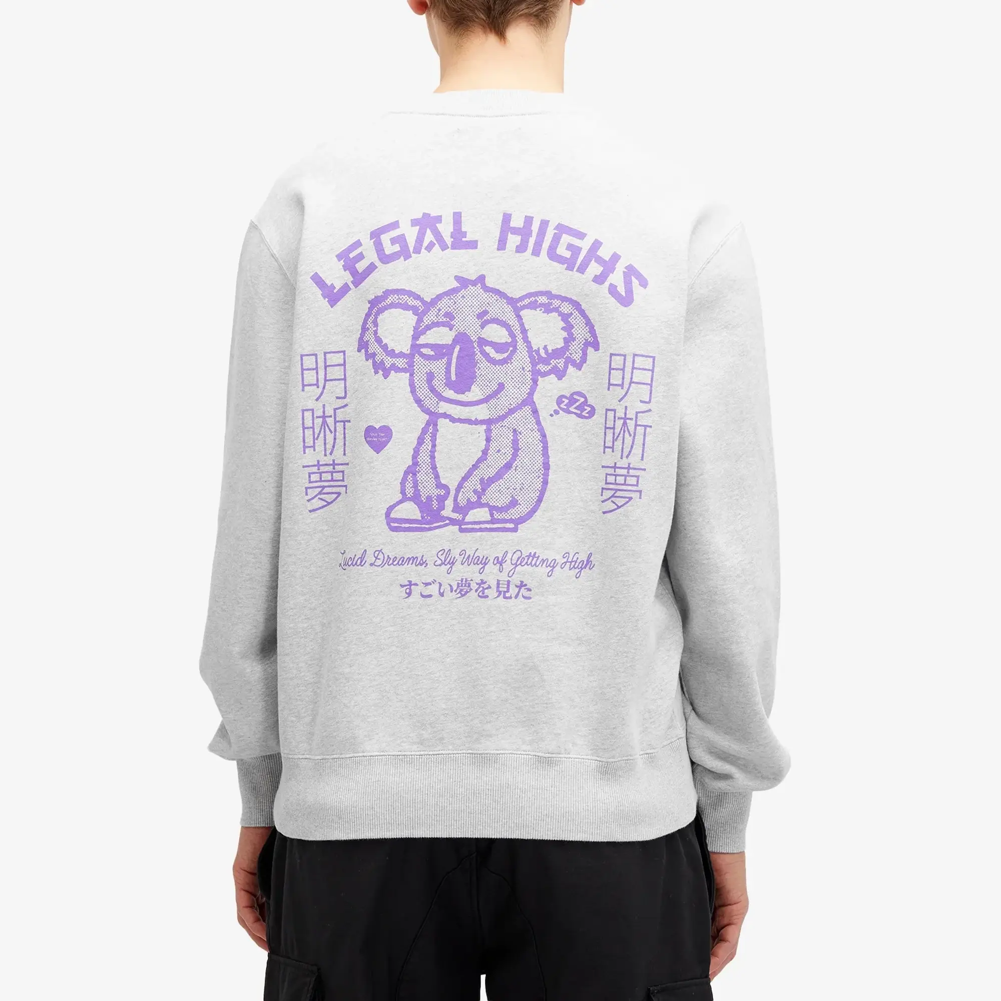 Edwin Legal Highs Sweat Men Sweatshirts Grey