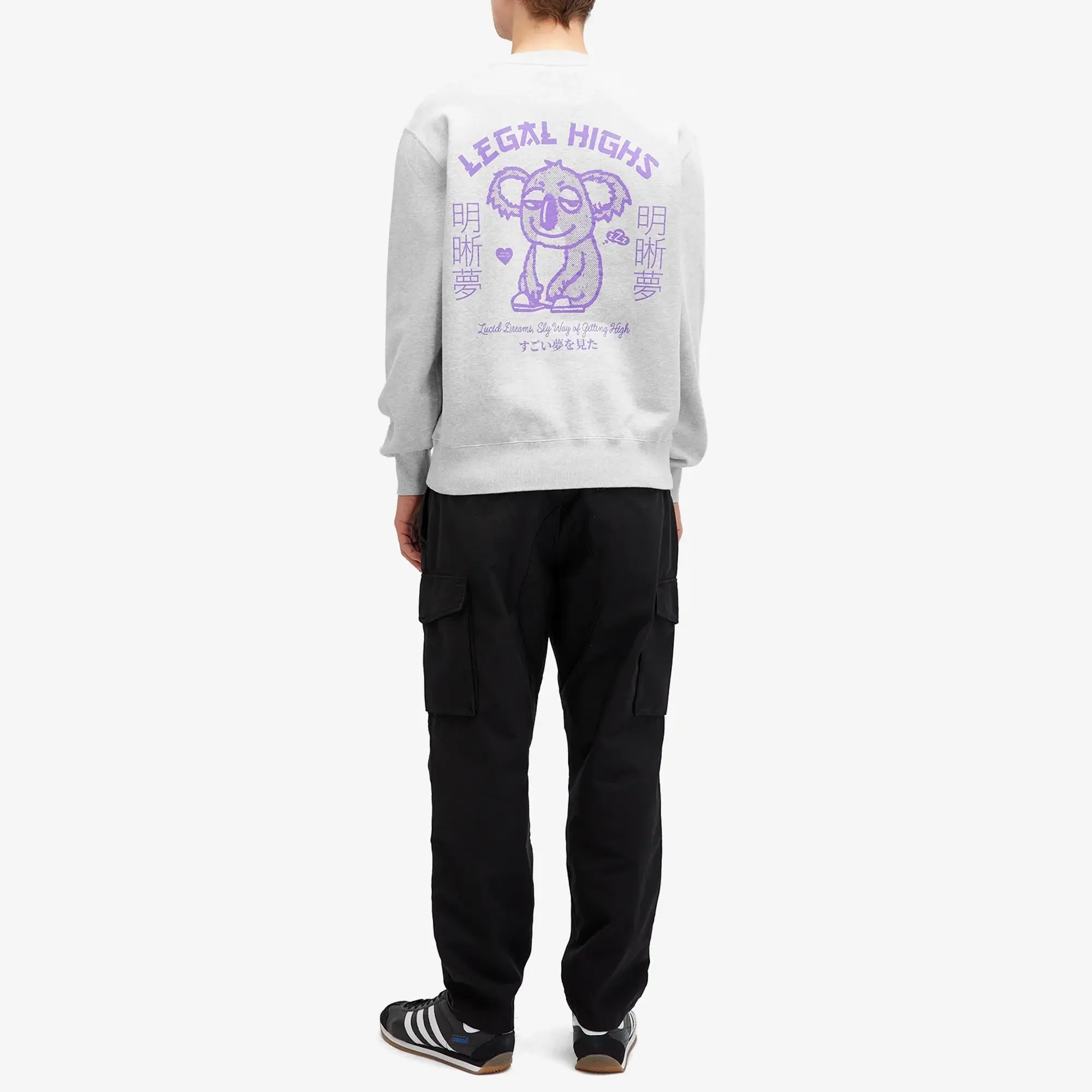 Edwin Legal Highs Sweat Men Sweatshirts Grey