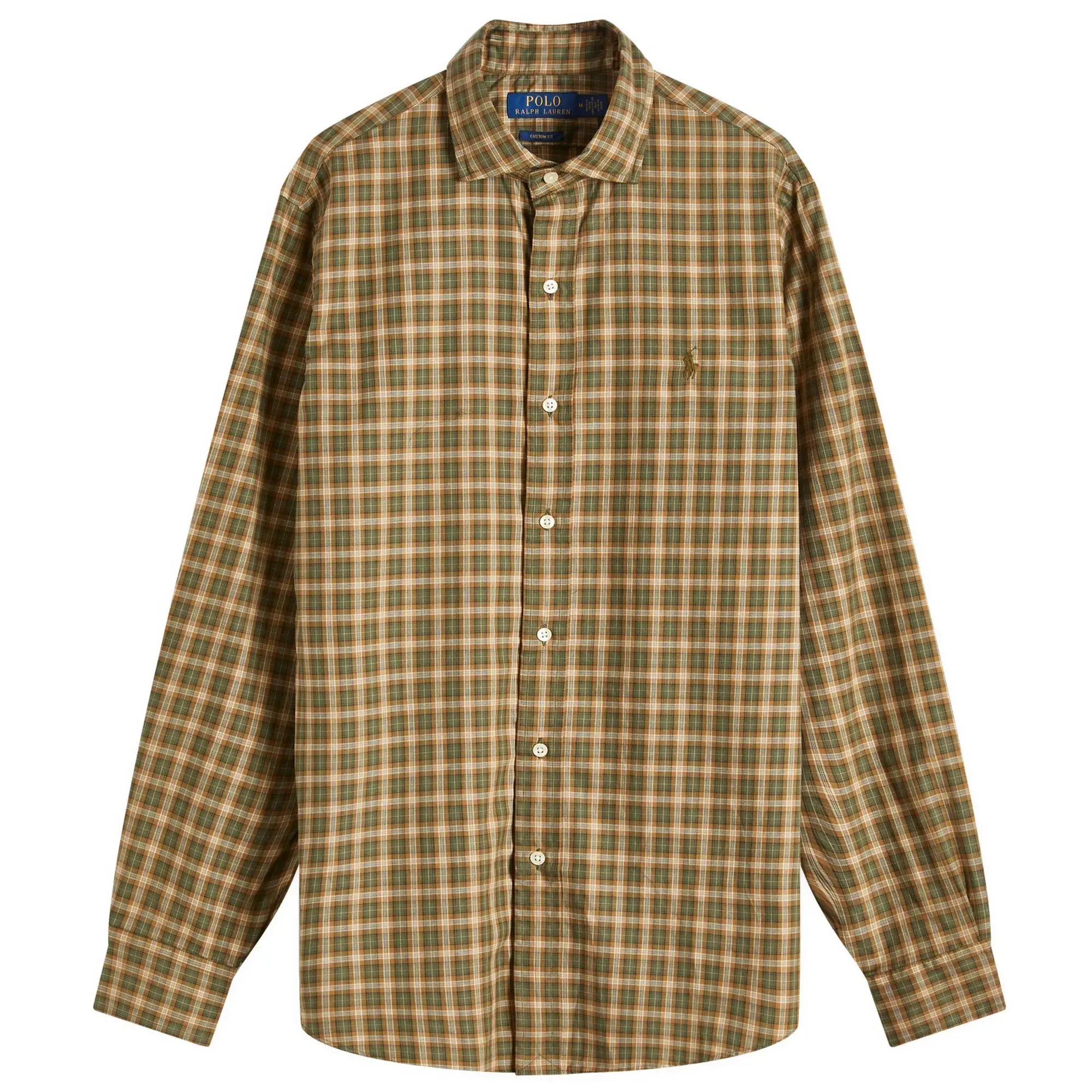 Polo Ralph Lauren Men's Check Shirt Khaki Multi