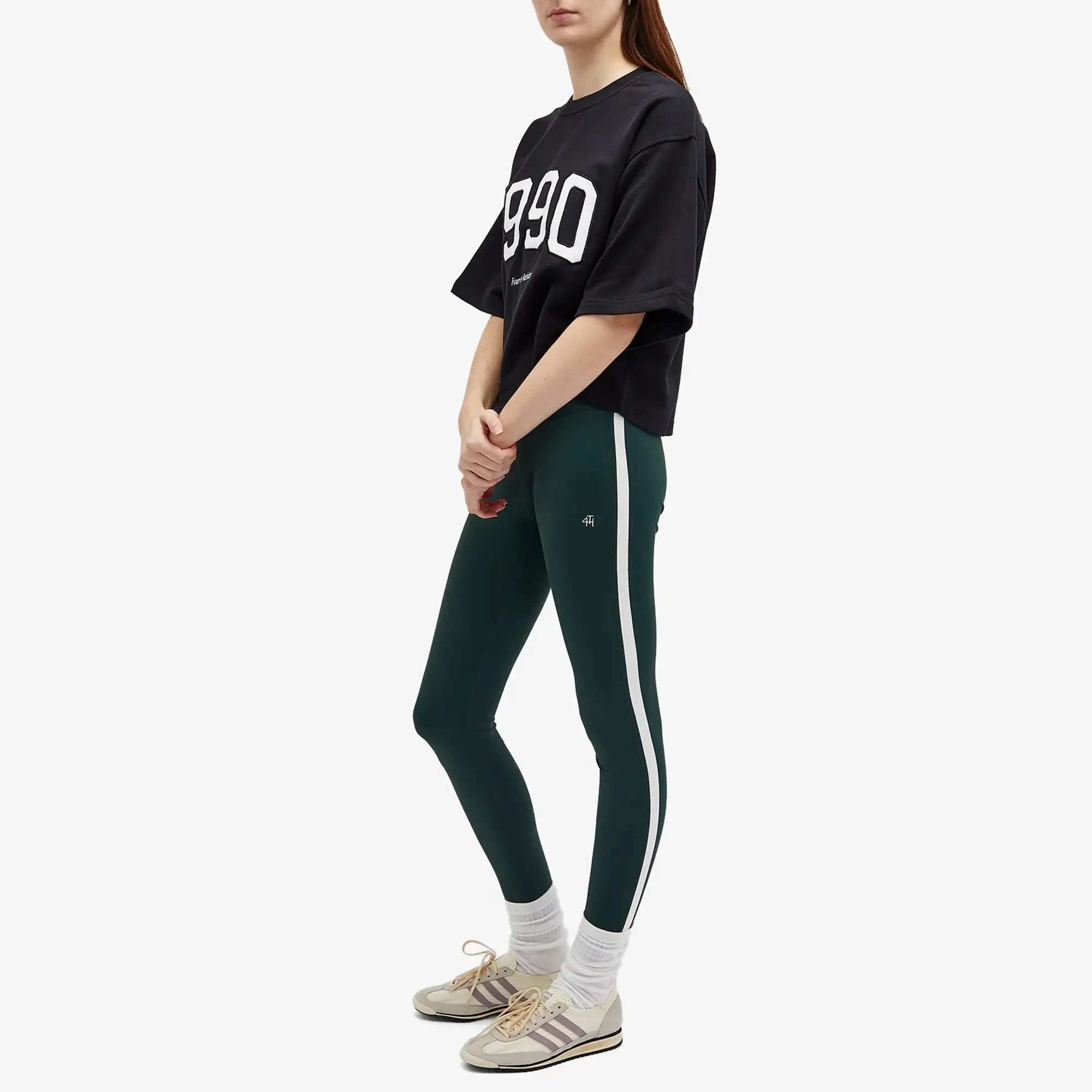 4th & Reckless Women's Abby Active Leggings Green