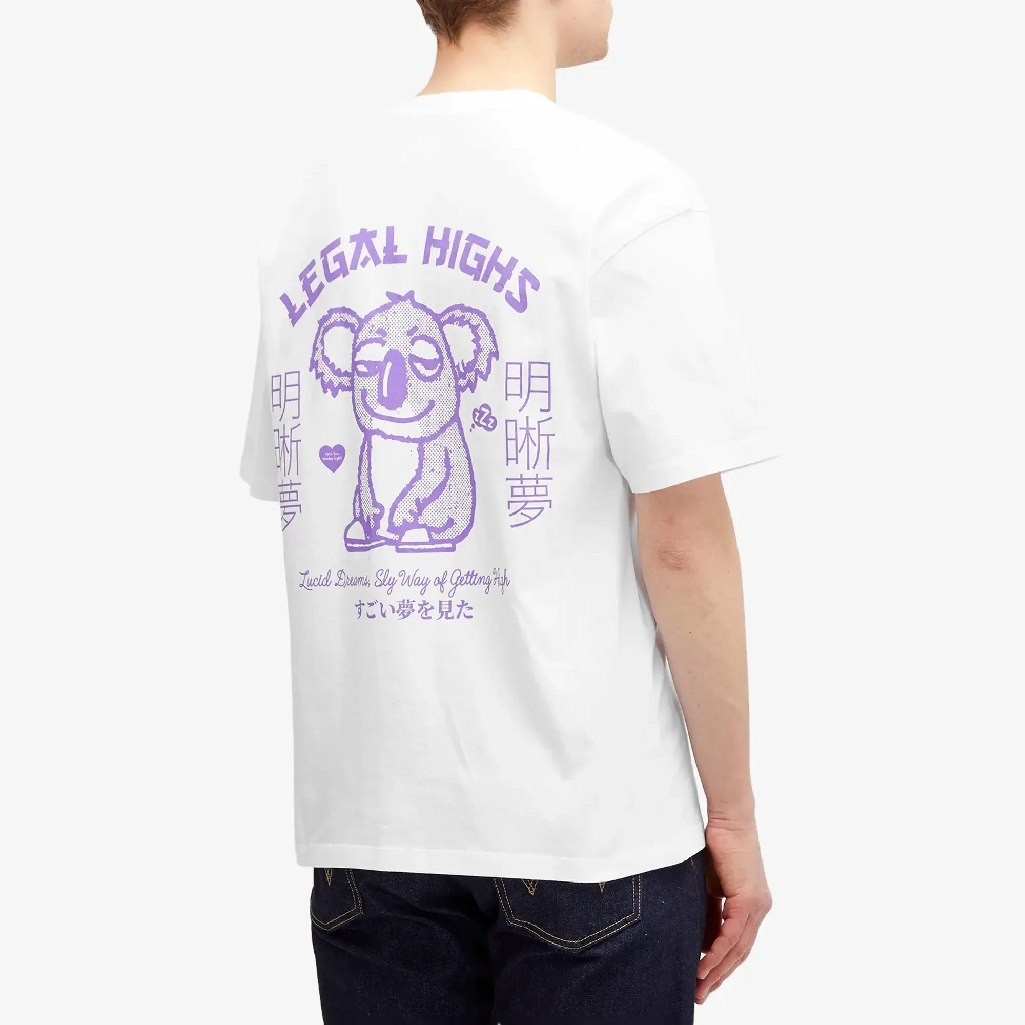 Edwin Legal Highs T-Shirt, White