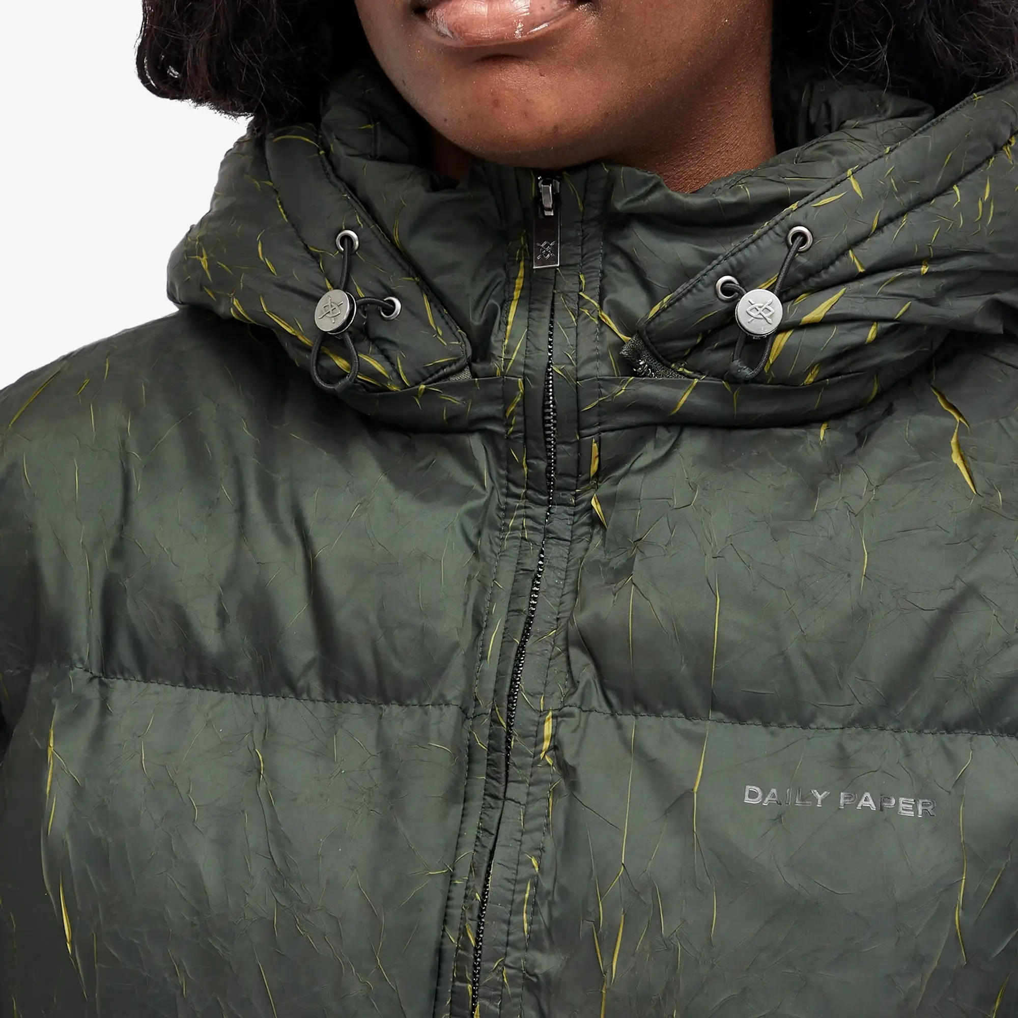 Daily Paper Women's Jorja Puffer Jacket Cardamon Green