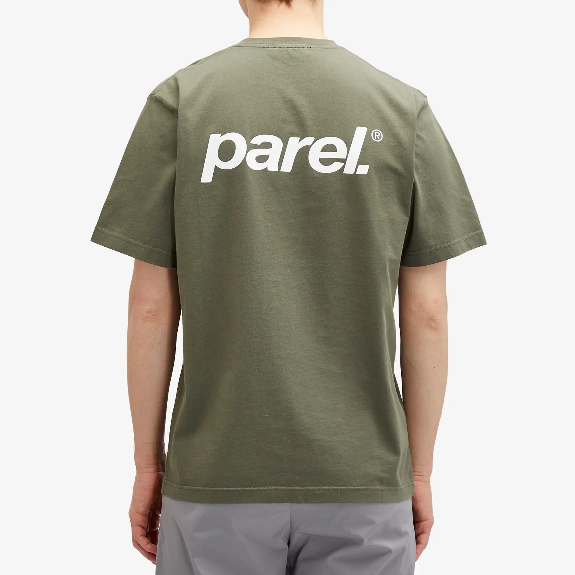 Parel Studios Men's BP Logo T-Shirt Army Green