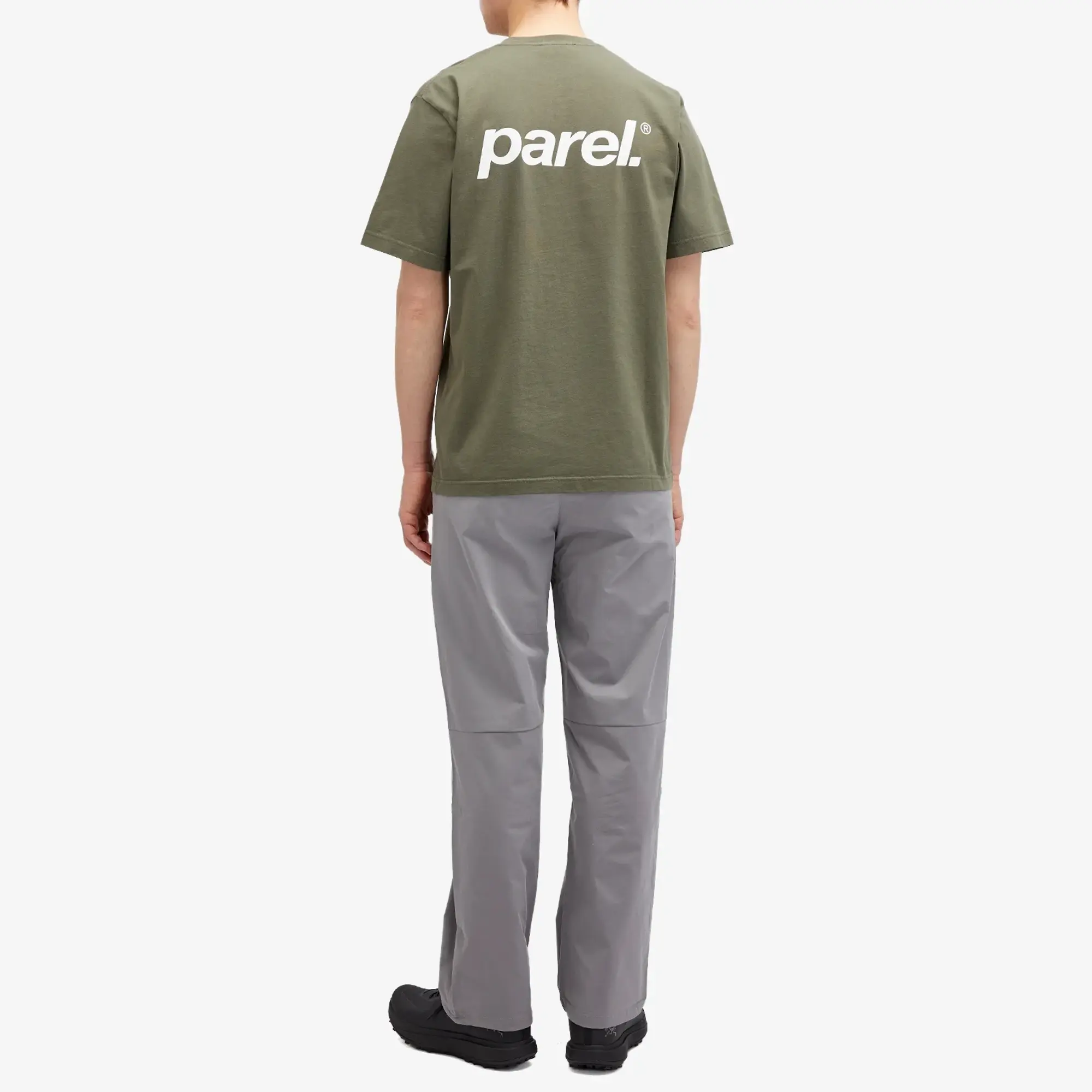 Parel Studios Men's BP Logo T-Shirt Army Green
