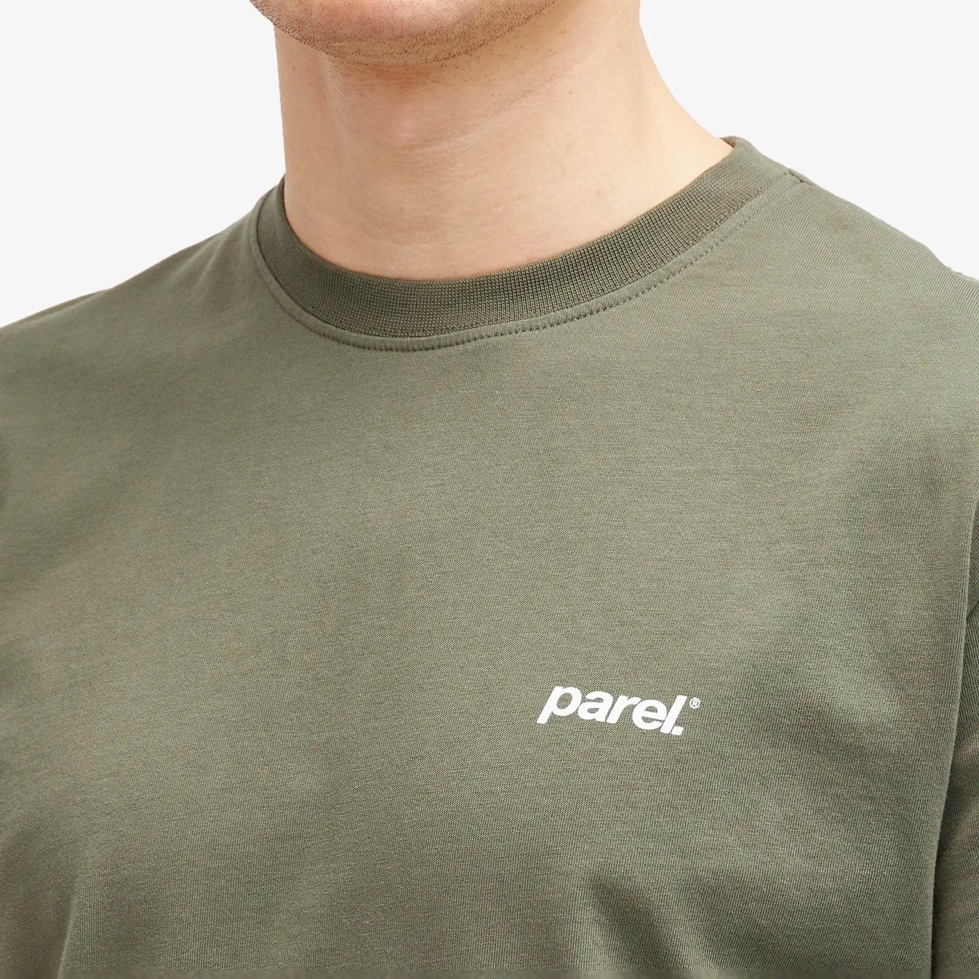 Parel Studios Men's BP Logo T-Shirt Army Green