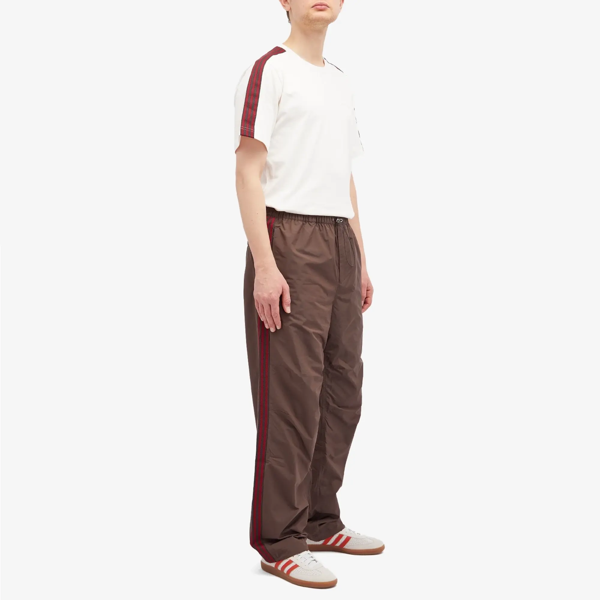 adidas Originals Adidas x Wales Bonner Nylon Track Pant Night Brown