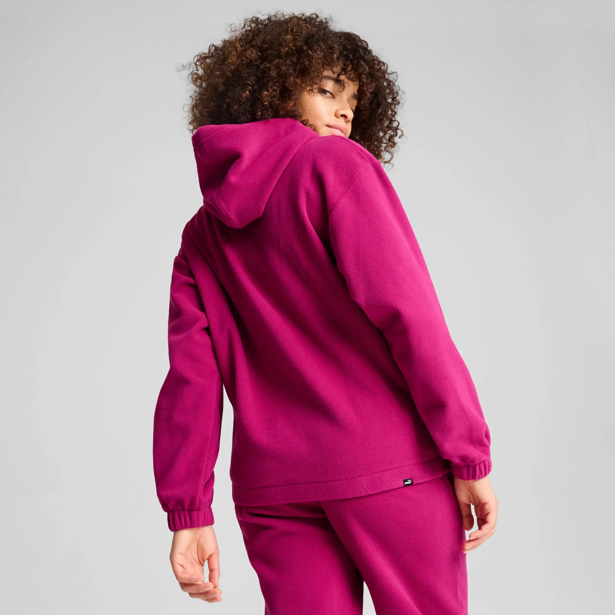 PUMA Ess Elevated Hoodie Women, Magenta Gleam