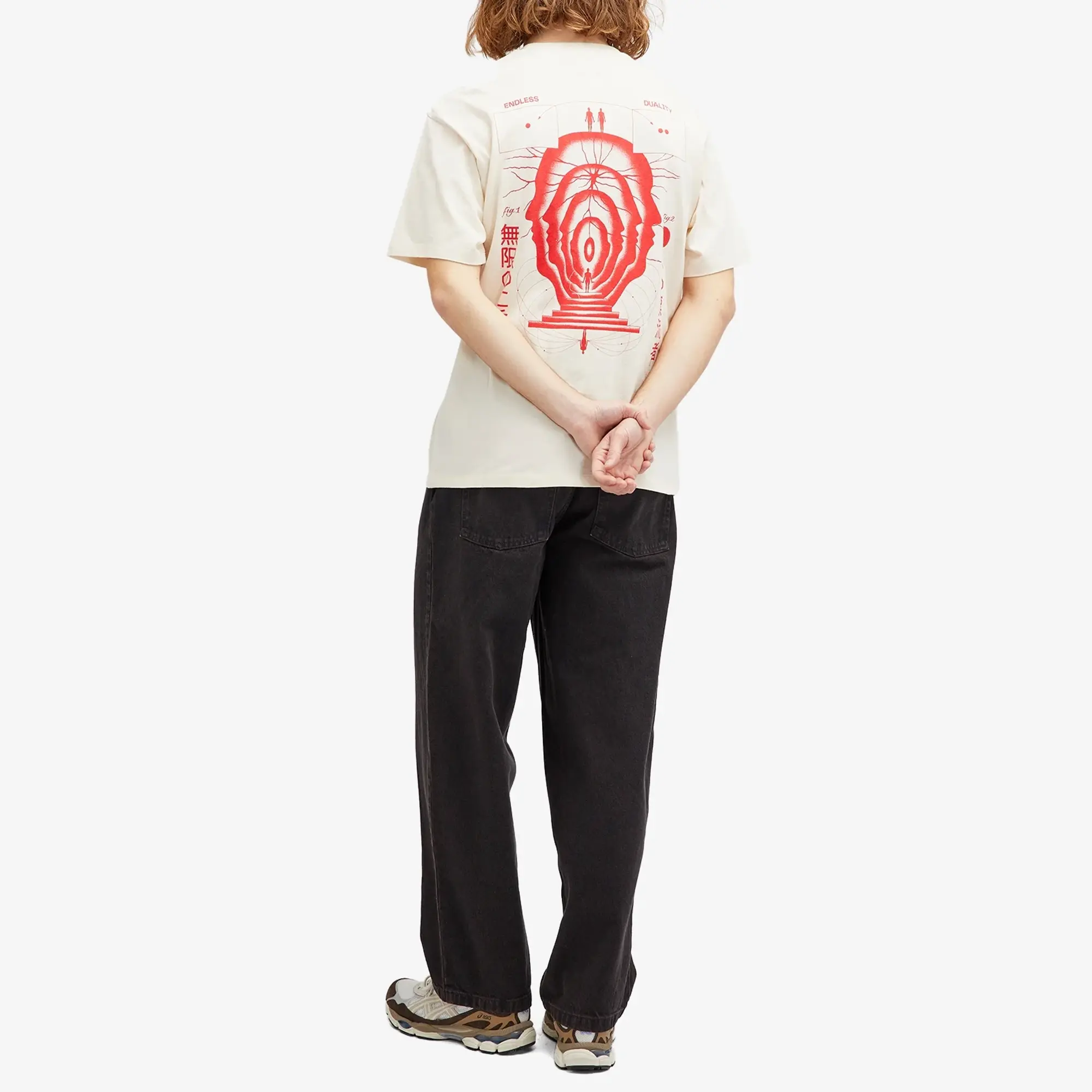 Edwin Mind Drifter T-Shirt - Whitecap Gray