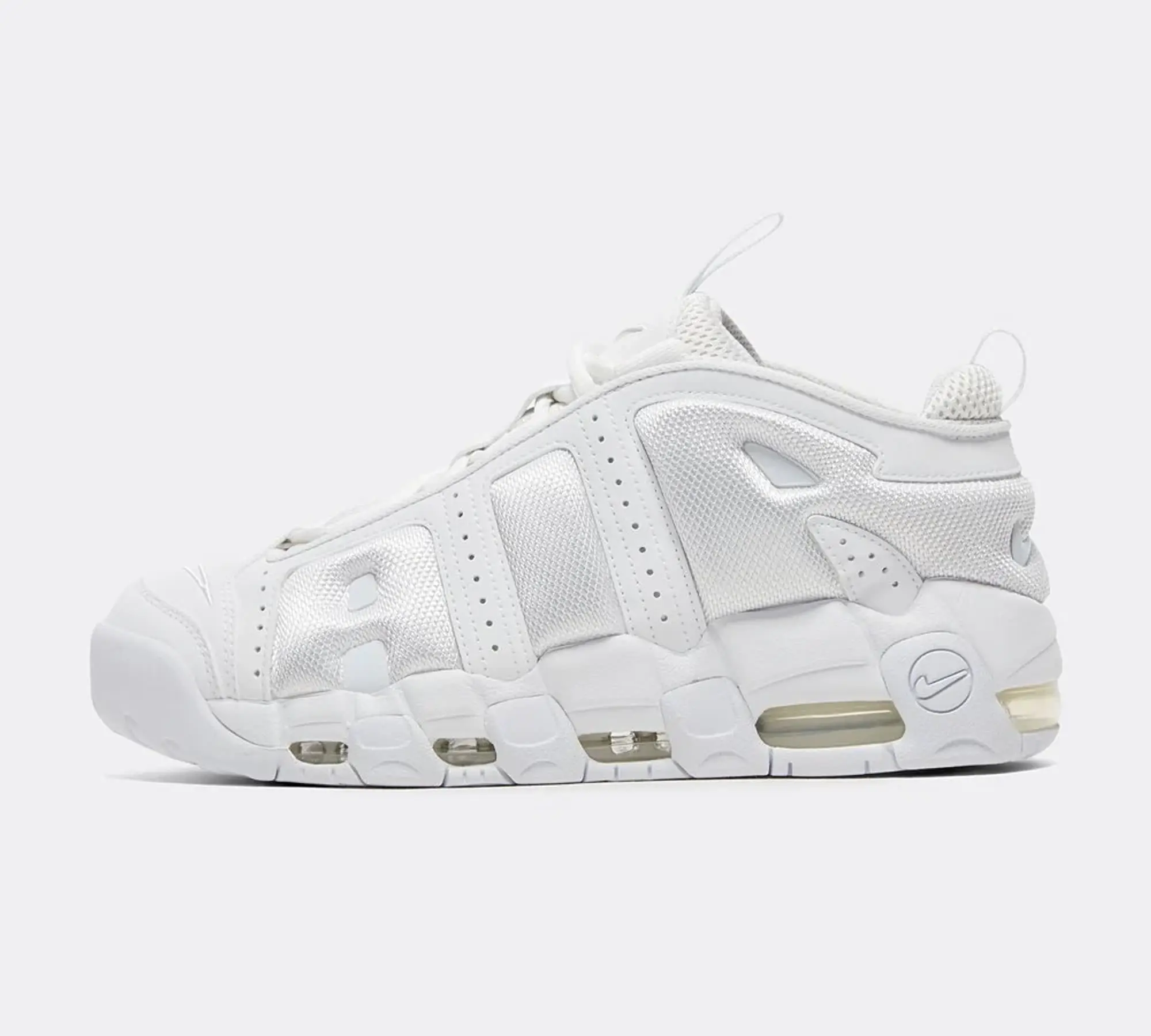 Nike Air More Uptempo Trainer - White - Size 7 - White