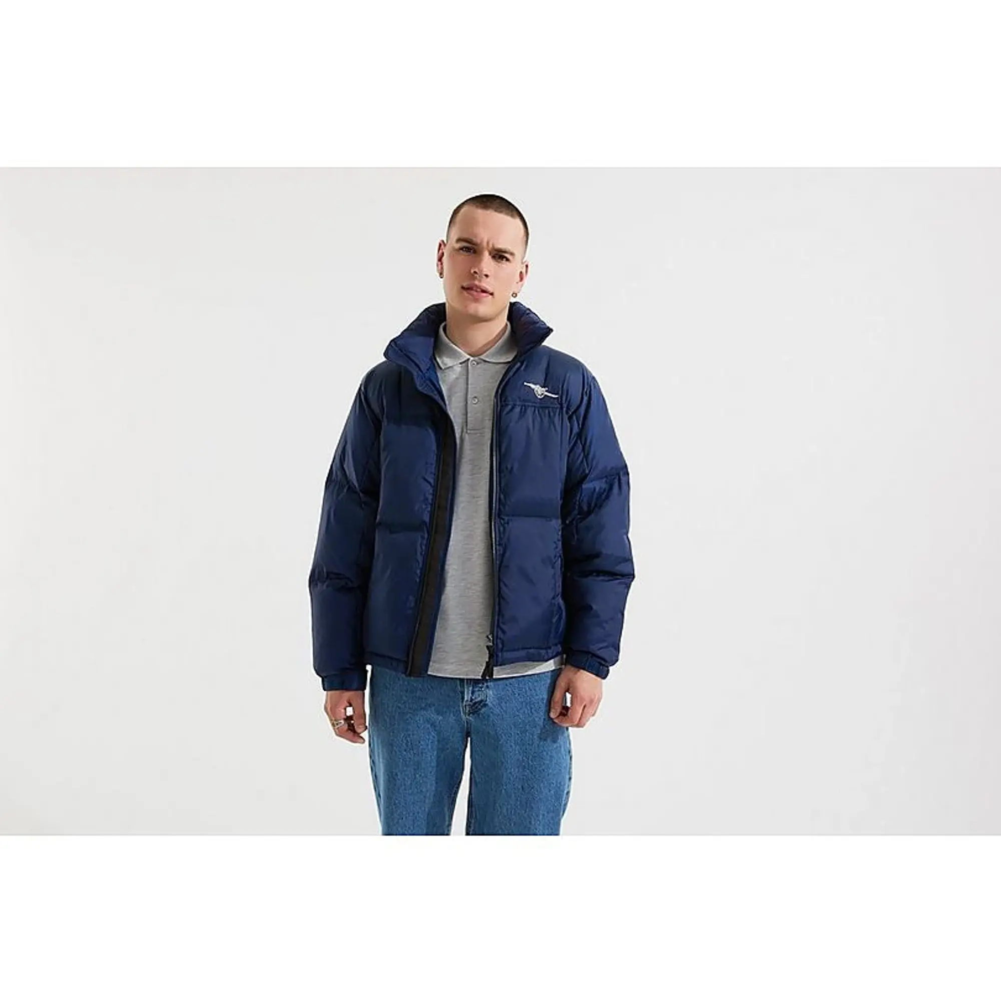 Champion Arsenal Navy Cannon Puffer Jacket, Multicolor