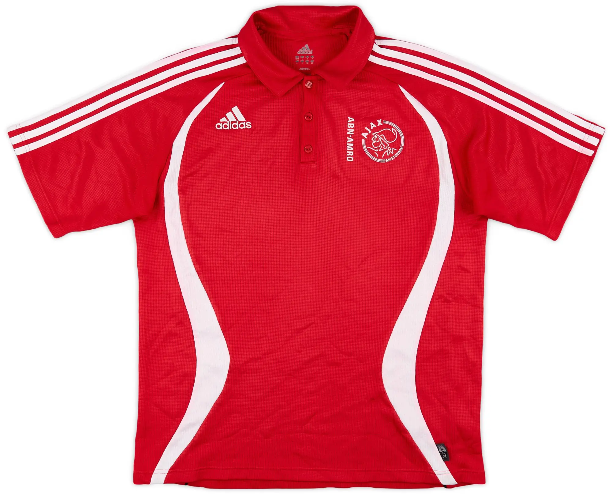 2006-07 Ajax adidas Polo Shirt - 7/10 - (L)