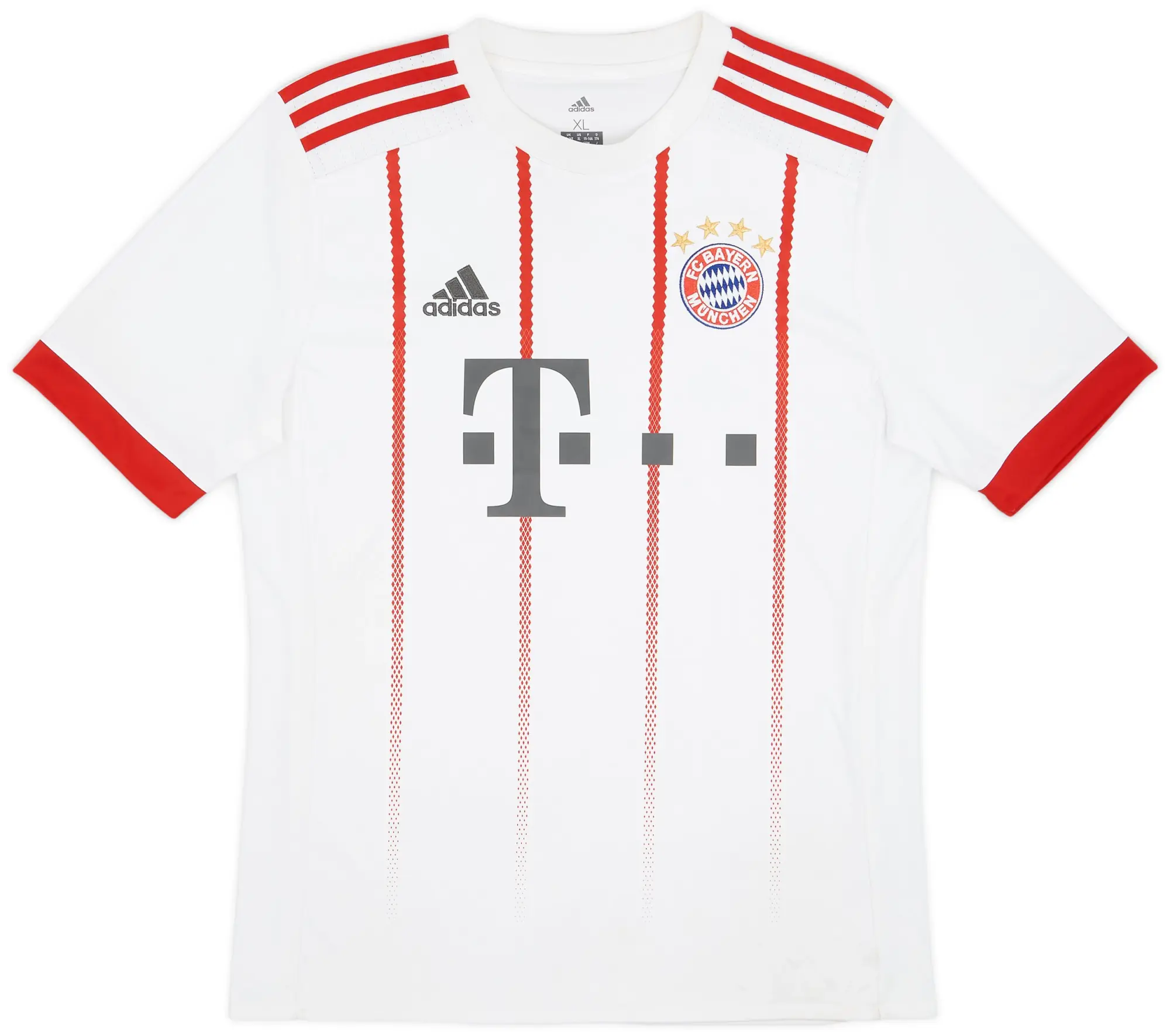 adidas 2017-18 Bayern Munich European Third Shirt - 8/10 - (XL.Boys)