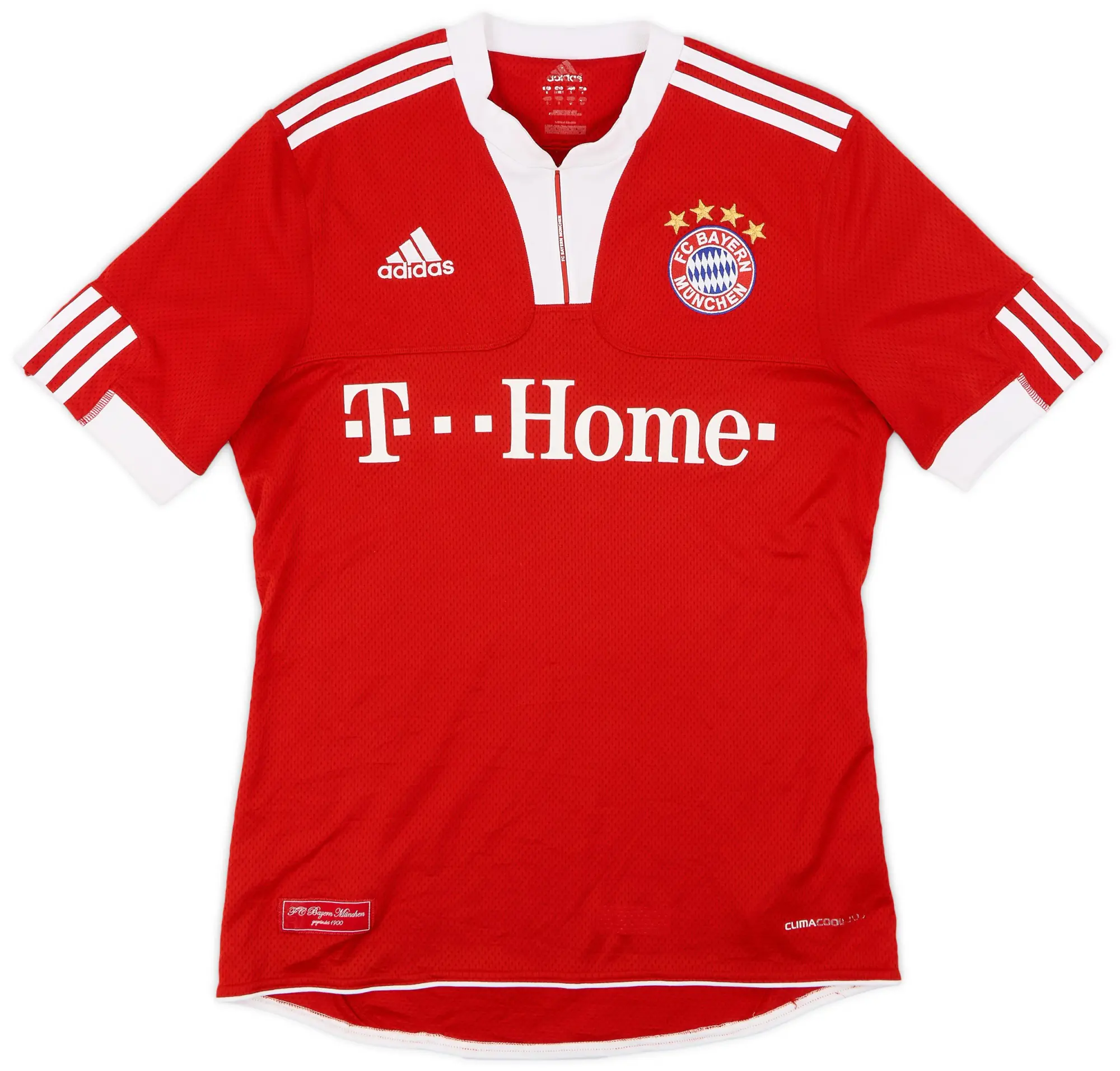 adidas 2009-10 Bayern Munich Home Shirt - 6/10 - (S)