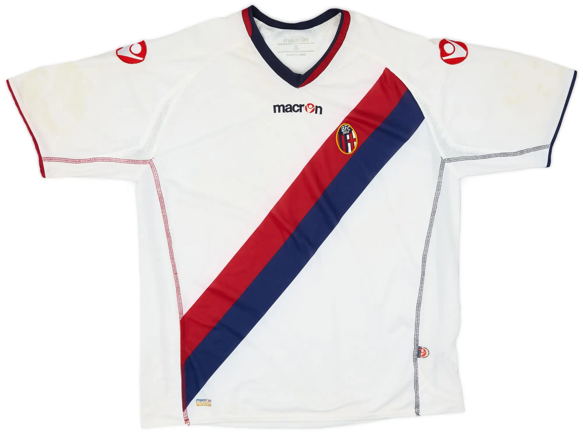 Macron 2007-08 Bologna Away Shirt - 4/10 - (S)